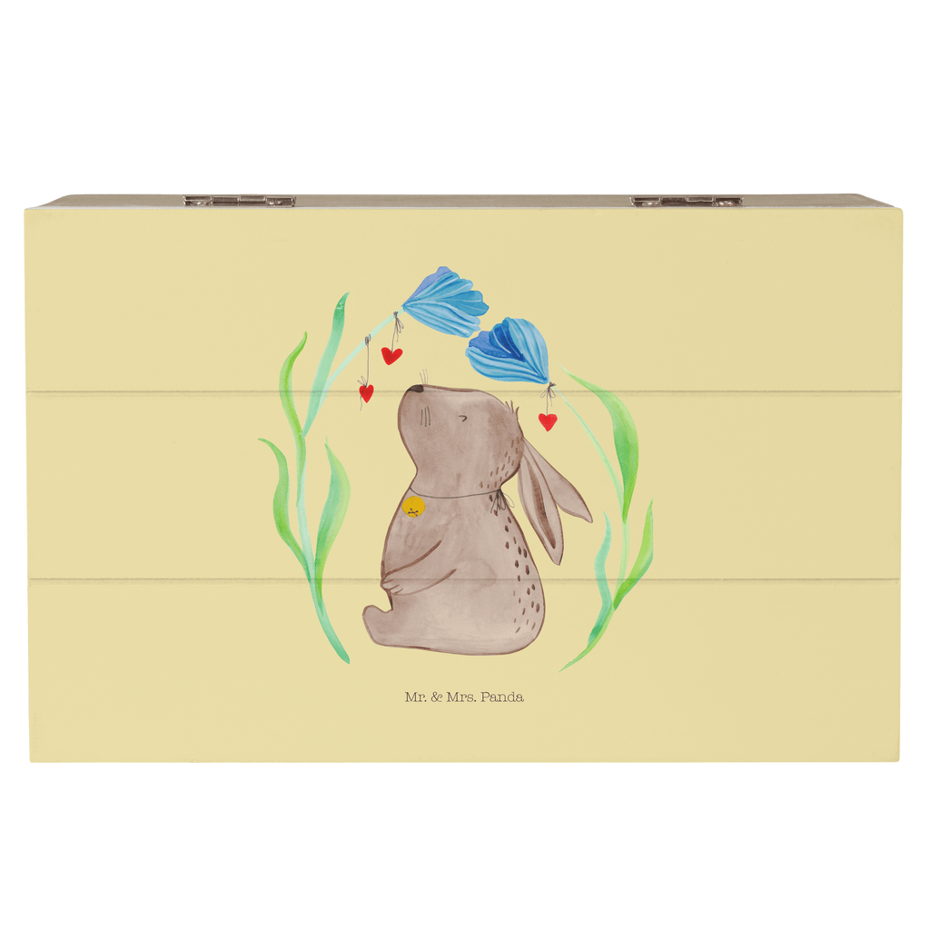 Holzkiste Hase Blume Holzkiste, Kiste, Schatzkiste, Truhe, Schatulle, XXL, Erinnerungsbox, Erinnerungskiste, Dekokiste, Aufbewahrungsbox, Ostern, Osterhase, Ostergeschenke, Osternest, Osterdeko, Geschenk zu Ostern, Hase, Kaninchen, Kind, Taufe, Taufgeschenk, Geburt, Schwangerschaft, erstes Kind, Kindergeburtstag, Geburtstag, Hoffnung, Träume