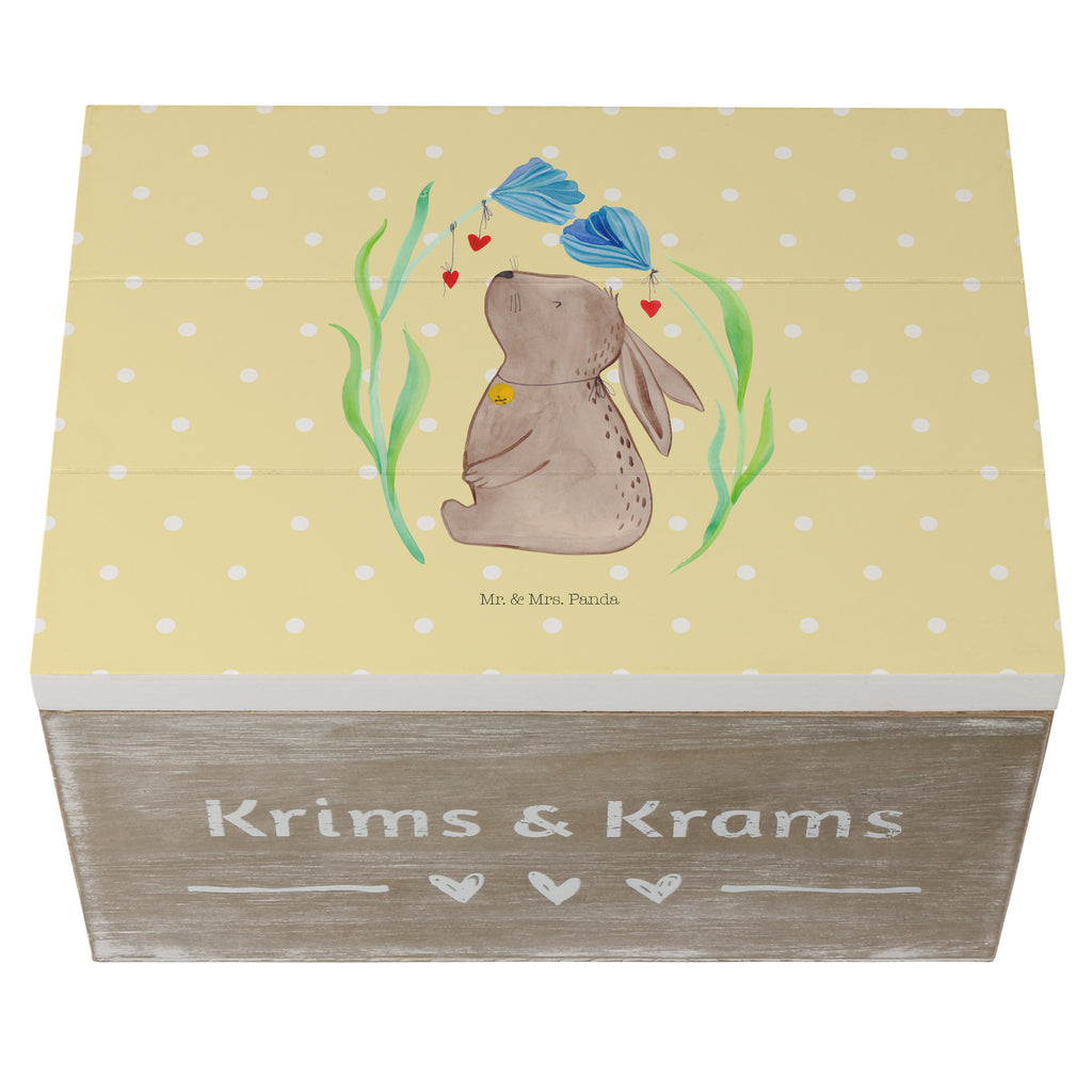 Holzkiste Hase Blume Holzkiste, Kiste, Schatzkiste, Truhe, Schatulle, XXL, Erinnerungsbox, Erinnerungskiste, Dekokiste, Aufbewahrungsbox, Ostern, Osterhase, Ostergeschenke, Osternest, Osterdeko, Geschenk zu Ostern, Hase, Kaninchen, Kind, Taufe, Taufgeschenk, Geburt, Schwangerschaft, erstes Kind, Kindergeburtstag, Geburtstag, Hoffnung, Träume