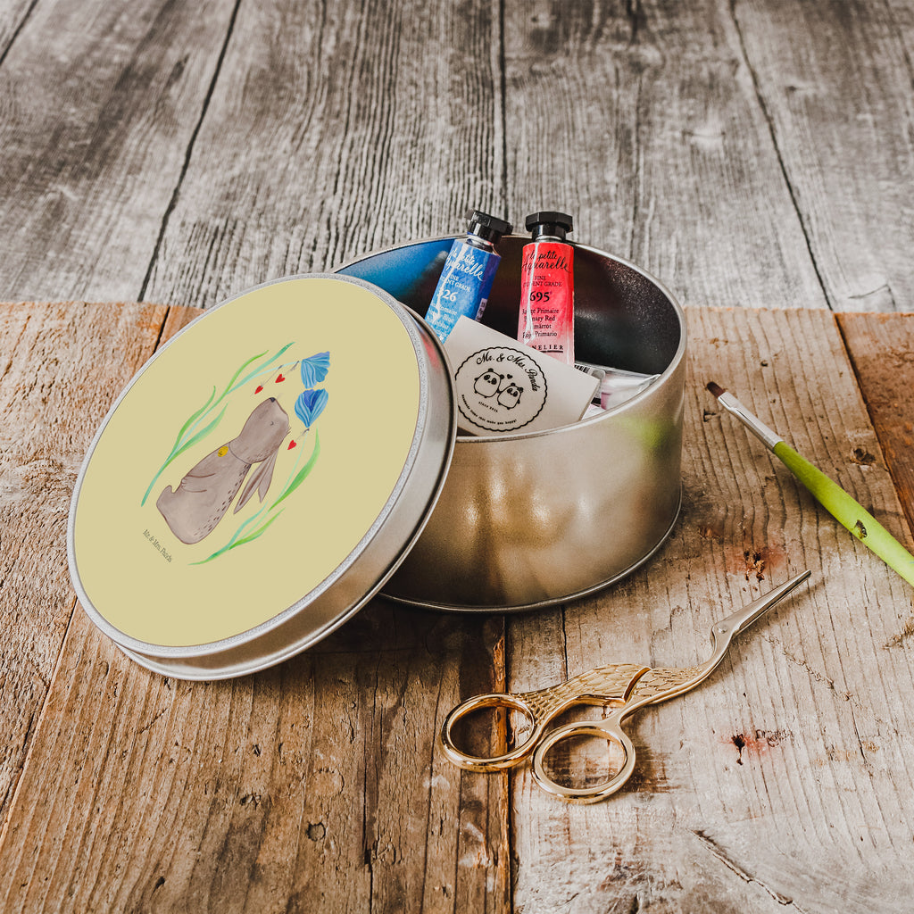 Blechdose rund Hase Blume Metalldose, Keksdose, Dose, Vorratsdose, Geschenkbox, Ostern, Osterhase, Ostergeschenke, Osternest, Osterdeko, Geschenk zu Ostern, Hase, Kaninchen, Kind, Taufe, Taufgeschenk, Geburt, Schwangerschaft, erstes Kind, Kindergeburtstag, Geburtstag, Hoffnung, Träume