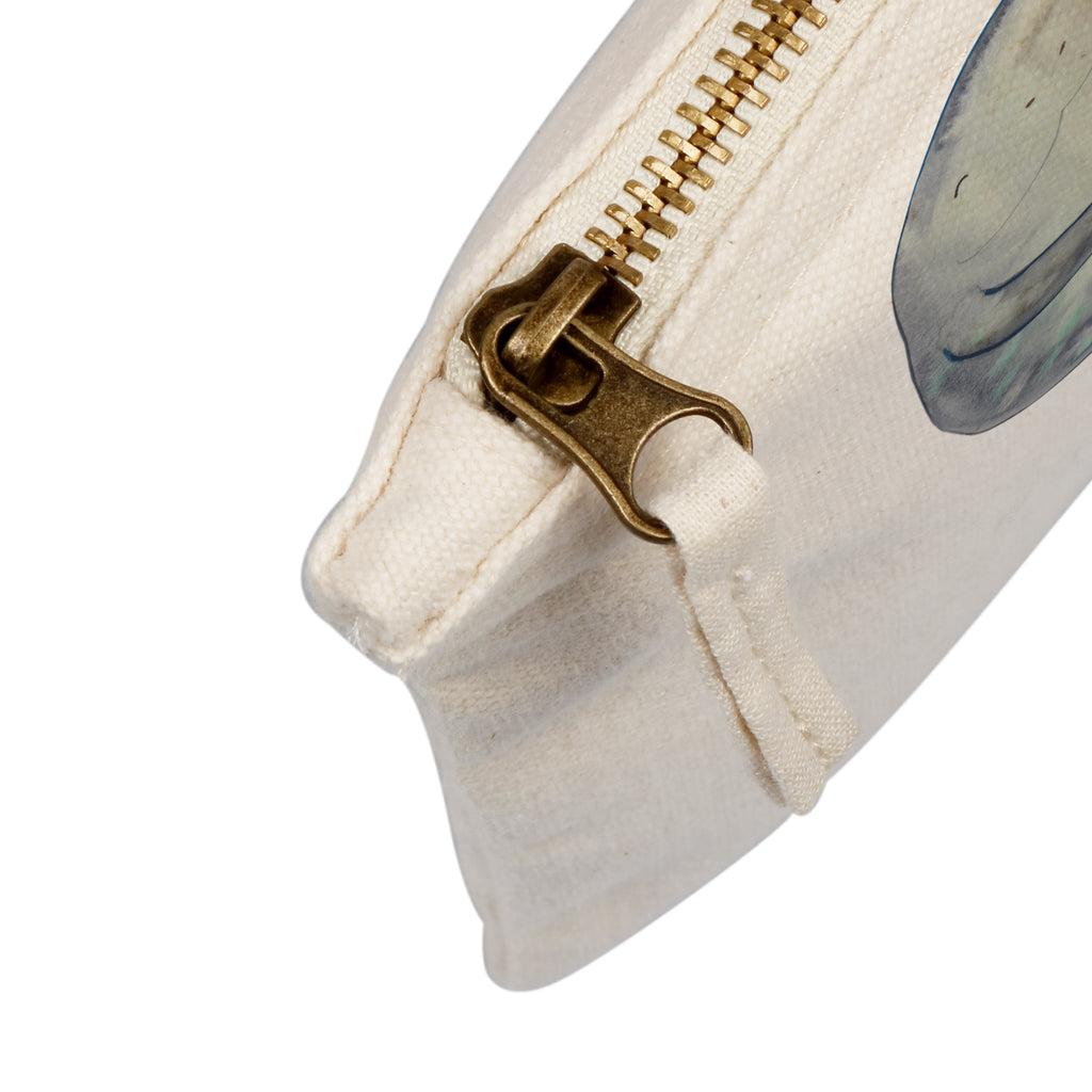 Schminktasche Seekuh happy Schminktasche, Kosmetiktasche, Kosmetikbeutel, Stiftemäppchen, Etui, Federmappe, Makeup, XXL, Schminketui, Kosmetiketui, Schlamperetui, Meerestiere, Meer, Urlaub, Seekuh, Seekühe, Selbstliebe, Respekt, Neuanfang, Neustart, Achtsamkeit, Zufrieden, Liebeskummer, Freundin