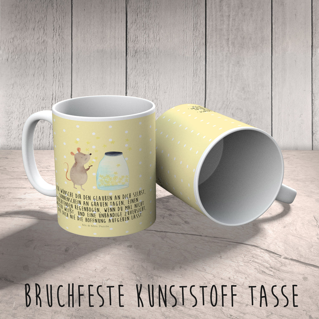Kindertasse Maus Sterne Kunststoff Tasse, Kindergarten, Tasse, Trinkbecher, Camping Becher, Kaffeetasse, Kunststoffbecher, Kindergartenbecher, Outdoorgeschirr, Kunststoffgeschirr, Reisebecher, Reisetasse, Kinderbecher, Tiermotive, Gute Laune, lustige Sprüche, Tiere, Maus, Sterne, Wunsch, Kind, Taufe, Taufgeschenk, Geburt, Schwangerschaft, erstes Kind, Kindergeburtstag, Geburtstag, Hoffnung, Träume