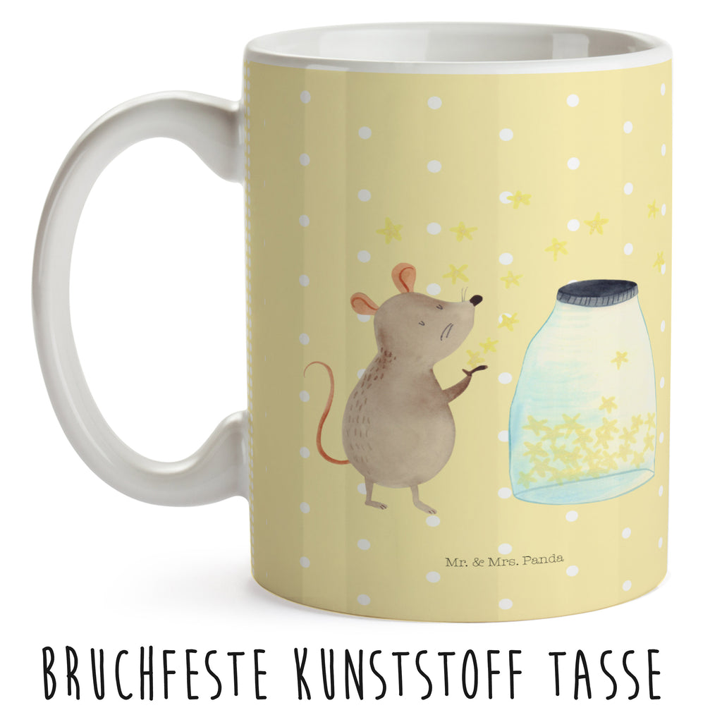 Kindertasse Maus Sterne Kunststoff Tasse, Kindergarten, Tasse, Trinkbecher, Camping Becher, Kaffeetasse, Kunststoffbecher, Kindergartenbecher, Outdoorgeschirr, Kunststoffgeschirr, Reisebecher, Reisetasse, Kinderbecher, Tiermotive, Gute Laune, lustige Sprüche, Tiere, Maus, Sterne, Wunsch, Kind, Taufe, Taufgeschenk, Geburt, Schwangerschaft, erstes Kind, Kindergeburtstag, Geburtstag, Hoffnung, Träume