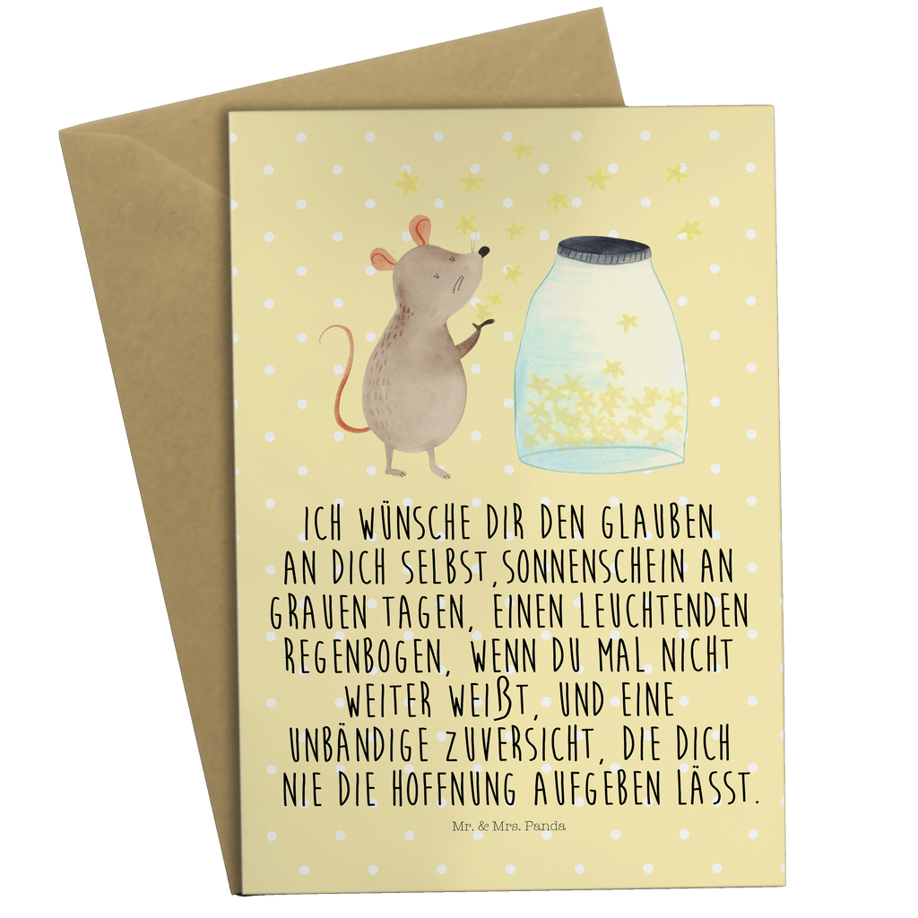 Grußkarte Maus Sterne Klappkarte, Einladungskarte, Glückwunschkarte, Hochzeitskarte, Geburtstagskarte, Karte, Tiermotive, Gute Laune, lustige Sprüche, Tiere, Maus, Sterne, Wunsch, Kind, Taufe, Taufgeschenk, Geburt, Schwangerschaft, erstes Kind, Kindergeburtstag, Geburtstag, Hoffnung, Träume