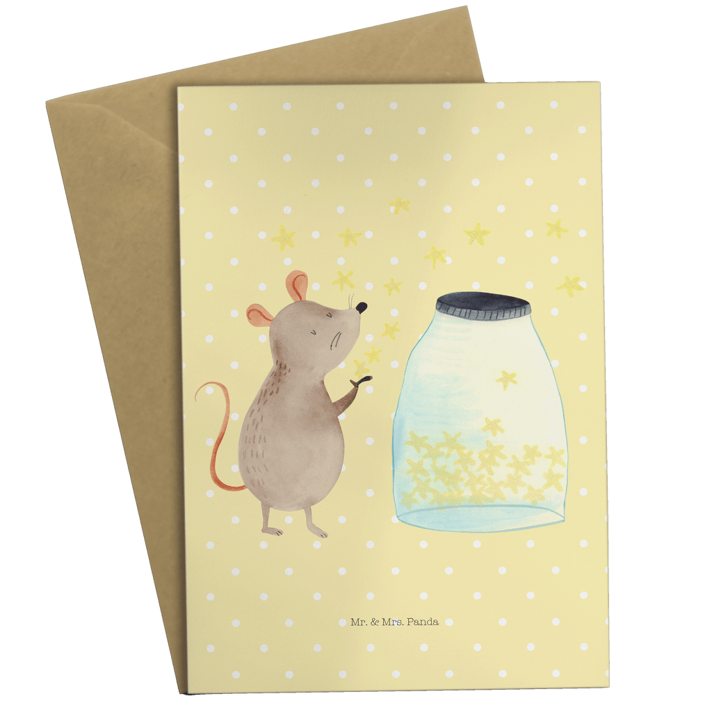 Grußkarte Maus Sterne Klappkarte, Einladungskarte, Glückwunschkarte, Hochzeitskarte, Geburtstagskarte, Karte, Tiermotive, Gute Laune, lustige Sprüche, Tiere, Maus, Sterne, Wunsch, Kind, Taufe, Taufgeschenk, Geburt, Schwangerschaft, erstes Kind, Kindergeburtstag, Geburtstag, Hoffnung, Träume