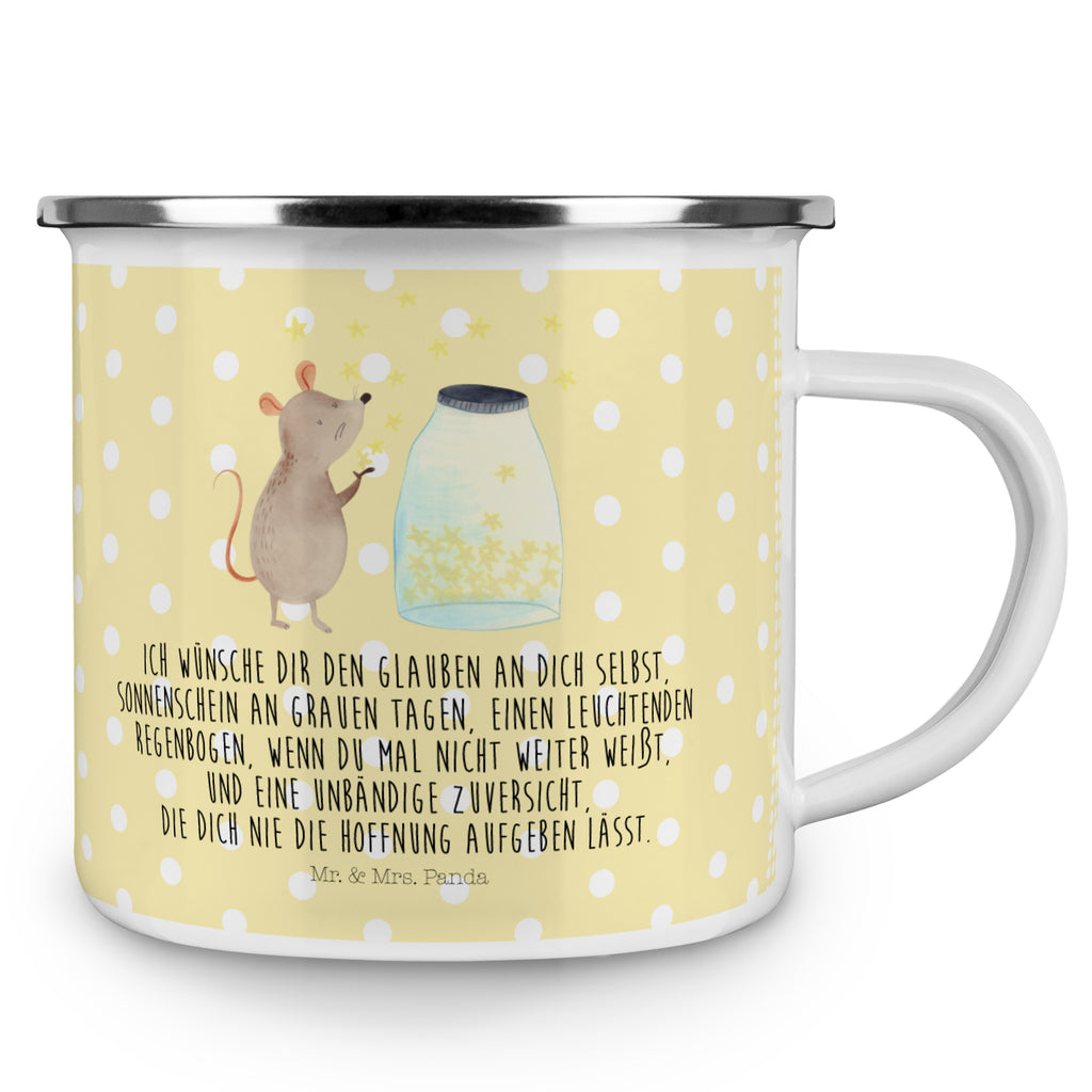 Camping Emaille Tasse Maus Sterne Campingtasse, Trinkbecher, Metalltasse, Outdoor Tasse, Emaille Trinkbecher, Blechtasse Outdoor, Emaille Campingbecher, Edelstahl Trinkbecher, Metalltasse für Camping, Kaffee Blechtasse, Camping Tasse Metall, Tiermotive, Gute Laune, lustige Sprüche, Tiere, Maus, Sterne, Wunsch, Kind, Taufe, Taufgeschenk, Geburt, Schwangerschaft, erstes Kind, Kindergeburtstag, Geburtstag, Hoffnung, Träume