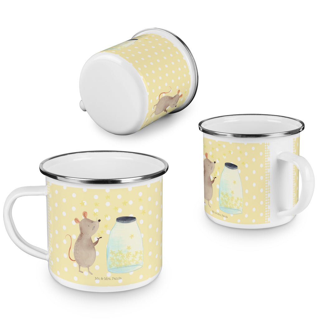 Camping Emaille Tasse Maus Sterne Campingtasse, Trinkbecher, Metalltasse, Outdoor Tasse, Emaille Trinkbecher, Blechtasse Outdoor, Emaille Campingbecher, Edelstahl Trinkbecher, Metalltasse für Camping, Kaffee Blechtasse, Camping Tasse Metall, Tiermotive, Gute Laune, lustige Sprüche, Tiere, Maus, Sterne, Wunsch, Kind, Taufe, Taufgeschenk, Geburt, Schwangerschaft, erstes Kind, Kindergeburtstag, Geburtstag, Hoffnung, Träume