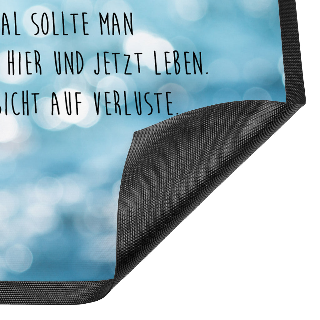 Fußmatte Seeigel Seeigel, Achtsamkeit, Selbstakzeptanz, Selbstliebe, Hier und Jetzt, Leben, Lebe Türvorleger, Schmutzmatte, Fußabtreter, Matte, Schmutzfänger, Fußabstreifer, Schmutzfangmatte, Türmatte, Motivfußmatte,  Haustürmatte, Vorleger  Meerestiere, Meer, Urlaub