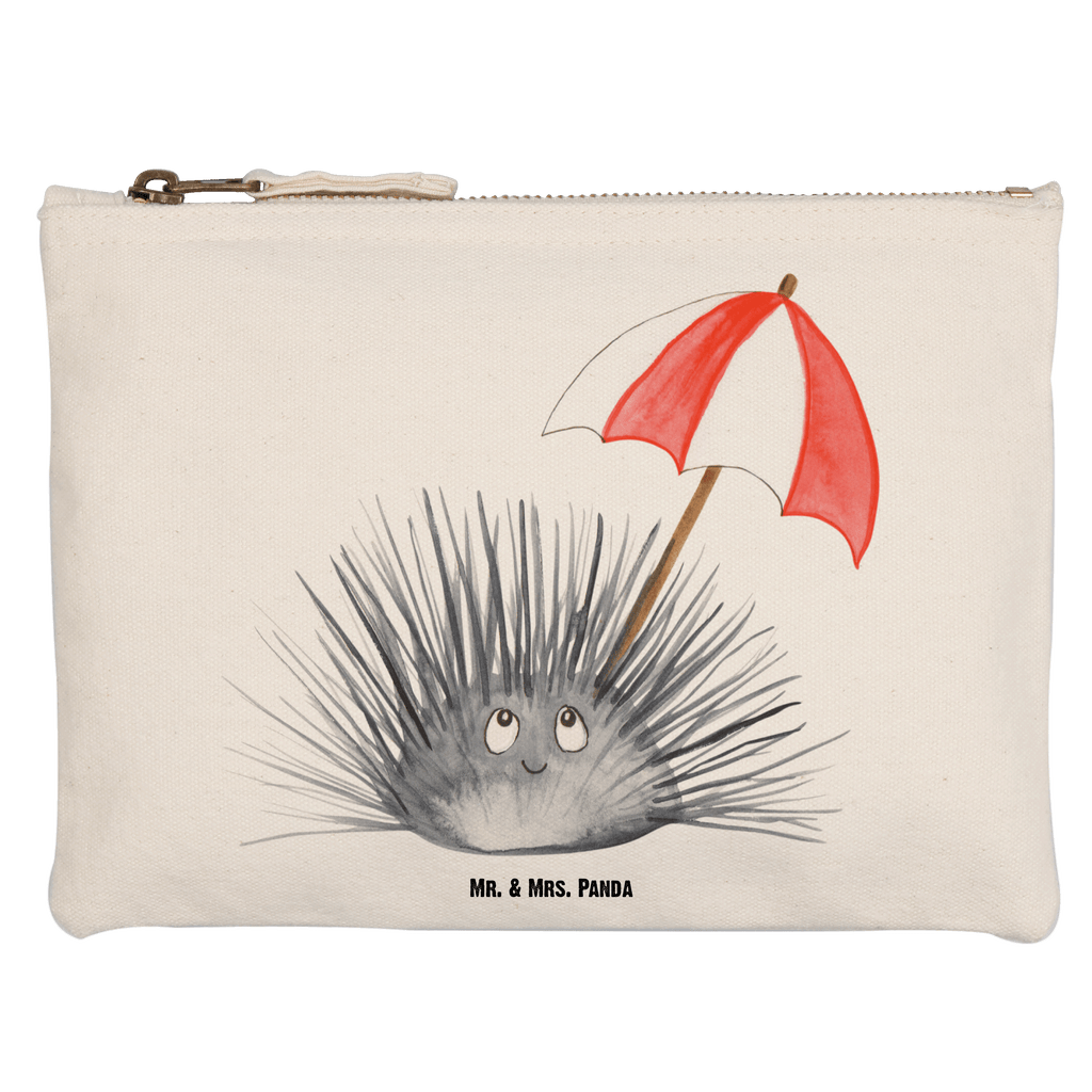 Schminktasche Seeigel Schminktasche, Kosmetiktasche, Kosmetikbeutel, Stiftemäppchen, Etui, Federmappe, Makeup, XXL, Schminketui, Kosmetiketui, Schlamperetui, Meerestiere, Meer, Urlaub, Seeigel, Achtsamkeit, Selbstakzeptanz, Selbstliebe, Hier und Jetzt, Leben, Lebe