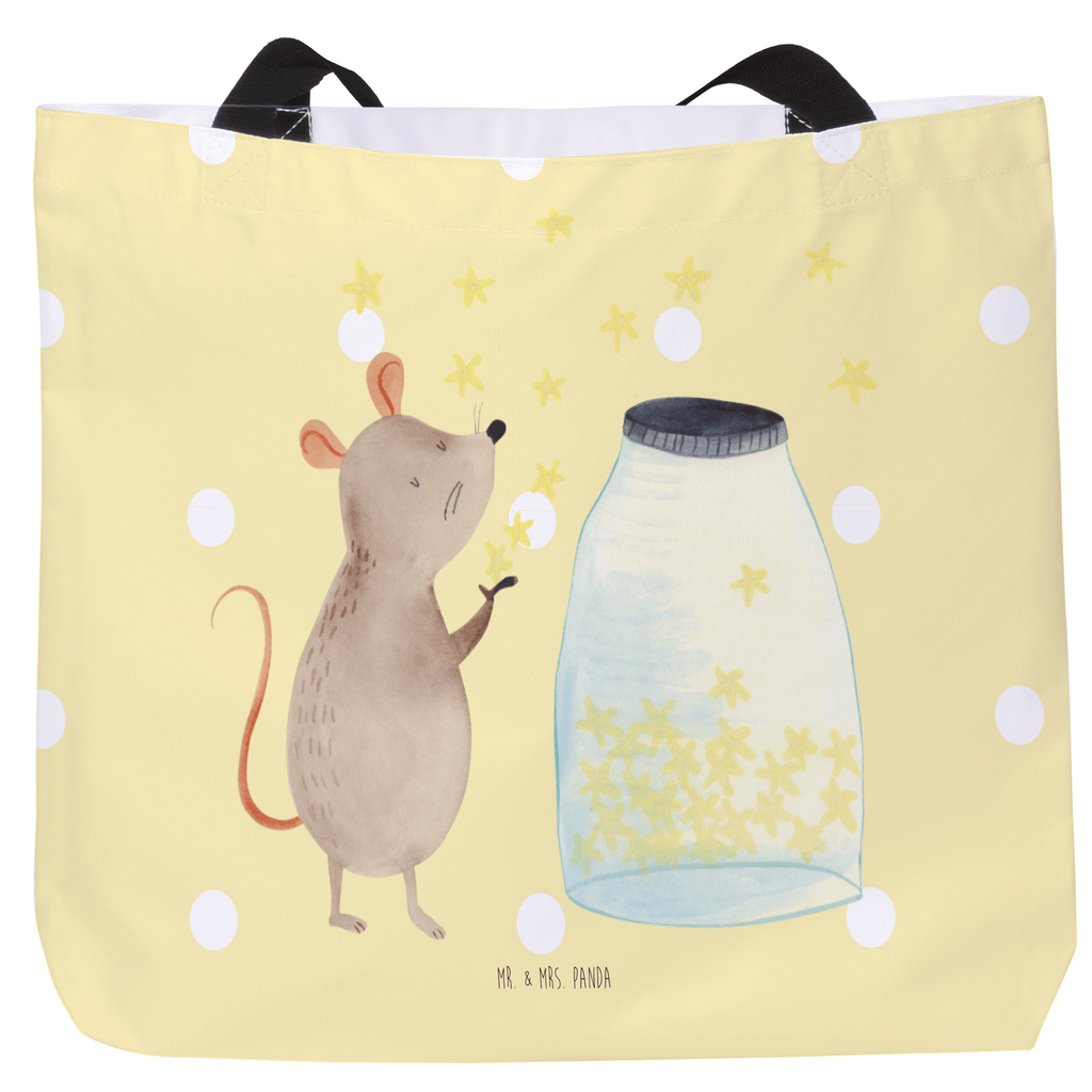 Shopper Maus Sterne Beutel, Einkaufstasche, Tasche, Strandtasche, Einkaufsbeutel, Shopper, Schultasche, Freizeittasche, Tragebeutel, Schulbeutel, Alltagstasche, Tiermotive, Gute Laune, lustige Sprüche, Tiere, Maus, Sterne, Wunsch, Kind, Taufe, Taufgeschenk, Geburt, Schwangerschaft, erstes Kind, Kindergeburtstag, Geburtstag, Hoffnung, Träume