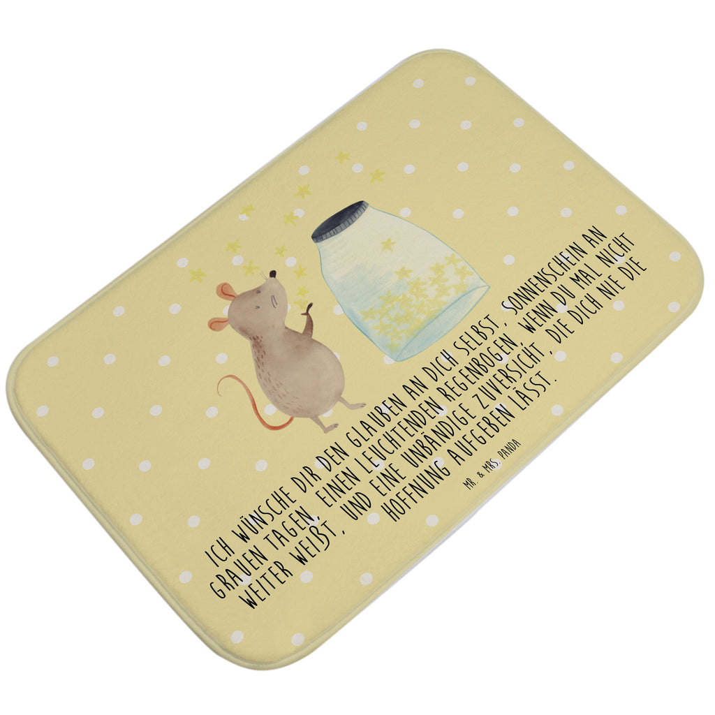 Badvorleger Maus Sterne Badematte, Badteppich, Duschvorleger, Badezimmerteppich, Badezimmermatte, Badvorleger, Duschmatte, Duschteppich, Tiermotive, Gute Laune, lustige Sprüche, Tiere, Maus, Sterne, Wunsch, Kind, Taufe, Taufgeschenk, Geburt, Schwangerschaft, erstes Kind, Kindergeburtstag, Geburtstag, Hoffnung, Träume
