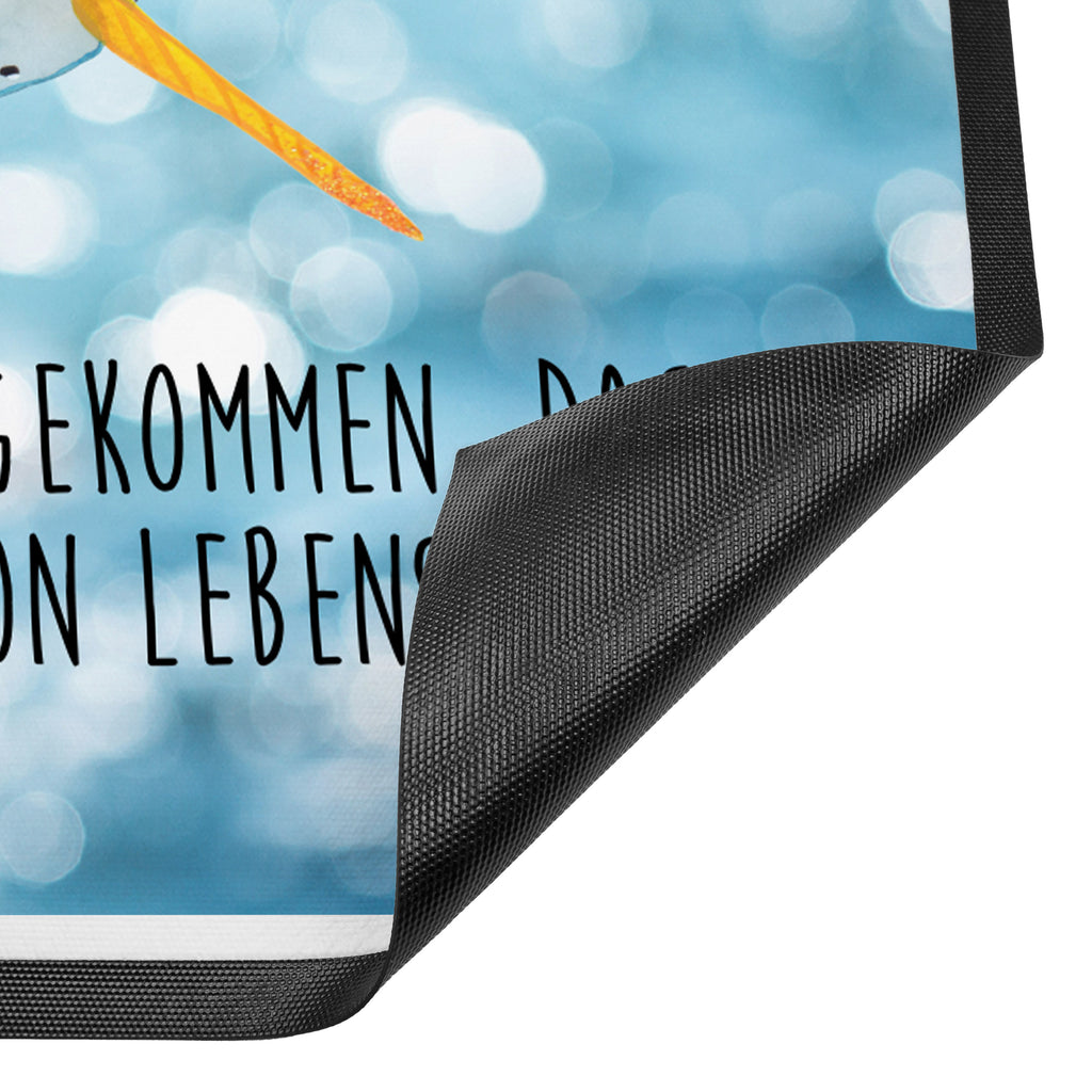 Fußmatte Narwal Narwal, Wal, Putzen, Hausfrau, Junggesellin, aufräumen, Kinderzimmer,  Türvorleger, Schmutzmatte, Fußabtreter, Matte, Schmutzfänger, Fußabstreifer, Schmutzfangmatte, Türmatte, Motivfußmatte,  Haustürmatte, Vorleger  Meerestiere, Meer, Urlaub