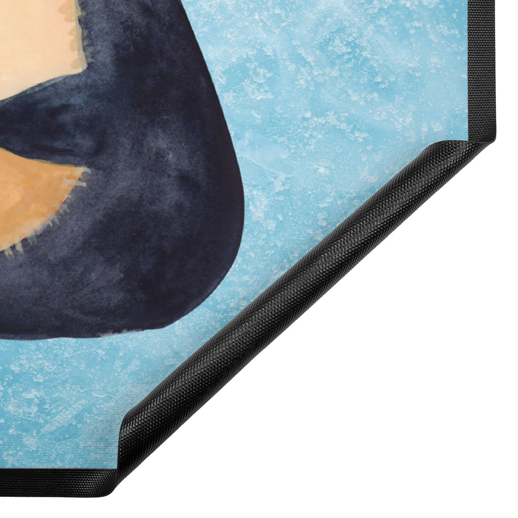 Fußmatte Pinguin Pärchen Türvorleger, Schmutzmatte, Fußabtreter, Matte, Schmutzfänger, Fußabstreifer, Schmutzfangmatte, Türmatte, Motivfußmatte, Haustürmatte, Vorleger, Pinguin, Pinguine, Liebe, Liebespaar, Liebesbeweis, Liebesgeschenk, Verlobung, Jahrestag, Hochzeitstag, Hochzeit, Hochzeitsgeschenk, große Liebe, Traumpaar