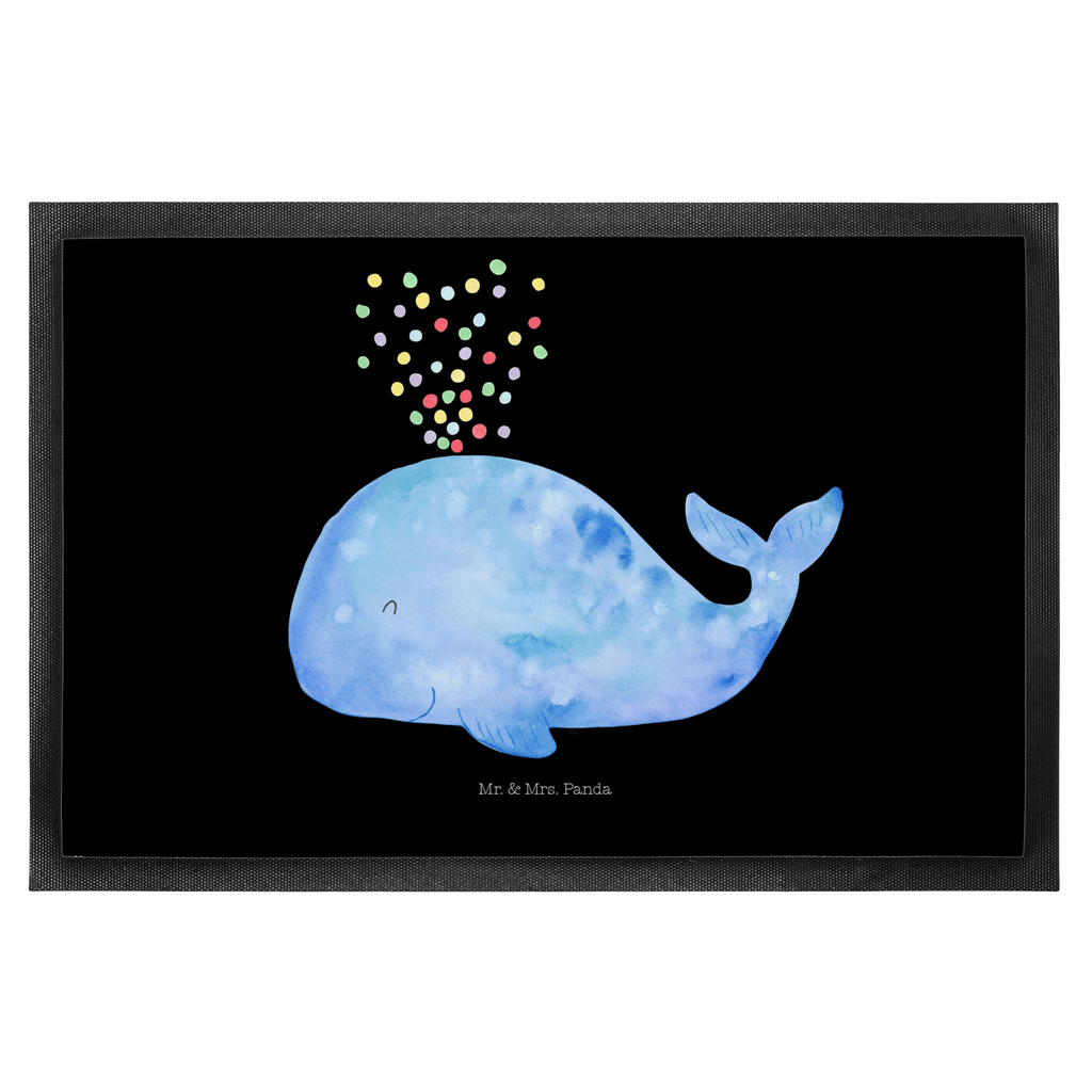 Fußmatte Wal Konfetti Wal, Konfetti, Wale, Motivation, Neuanfang, Trennung, Diät, Abnehmen, Neustart, Lebensabschnitt, Geburtstag,  Türvorleger, Schmutzmatte, Fußabtreter, Matte, Schmutzfänger, Fußabstreifer, Schmutzfangmatte, Türmatte, Motivfußmatte,  Haustürmatte, Vorleger  Meerestiere, Meer, Urlaub