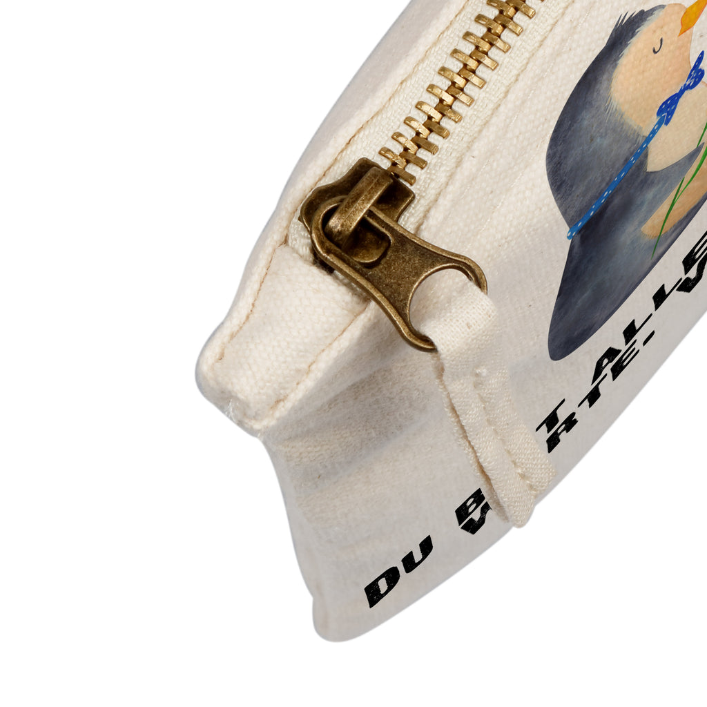 Schminktasche Pinguin Pärchen Schminktasche, Kosmetiktasche, Kosmetikbeutel, Stiftemäppchen, Etui, Federmappe, Makeup, XXL, Schminketui, Kosmetiketui, Schlamperetui, Pinguin, Pinguine, Liebe, Liebespaar, Liebesbeweis, Liebesgeschenk, Verlobung, Jahrestag, Hochzeitstag, Hochzeit, Hochzeitsgeschenk, große Liebe, Traumpaar