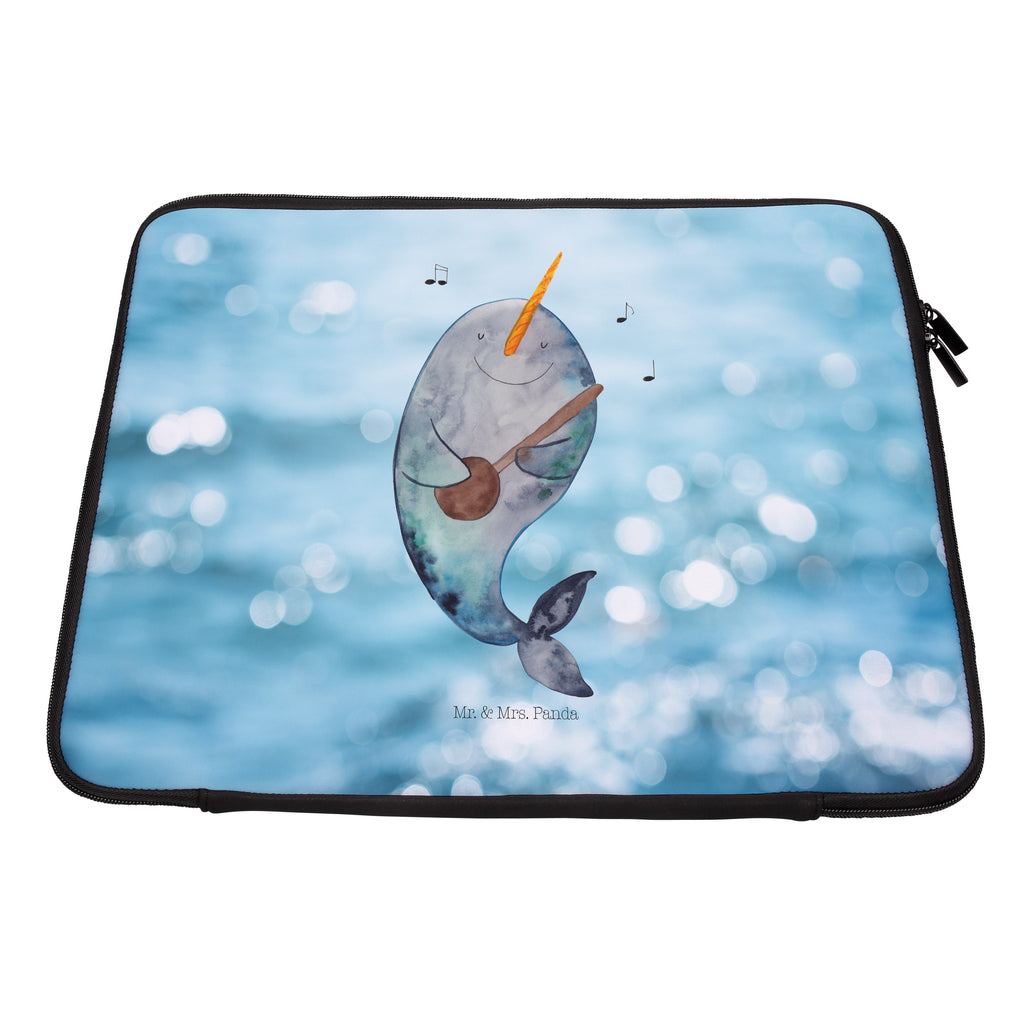 33 x 42 Notebook Tasche Narwal Gitarre Notebook Tasche, Laptop, Computertasche, Tasche, Schutzhülle, Meerestiere, Meer, Urlaub, Narwal, Wal, Tanzen, Probleme, Problemlösung, Frust, Gespräche, Gitarre