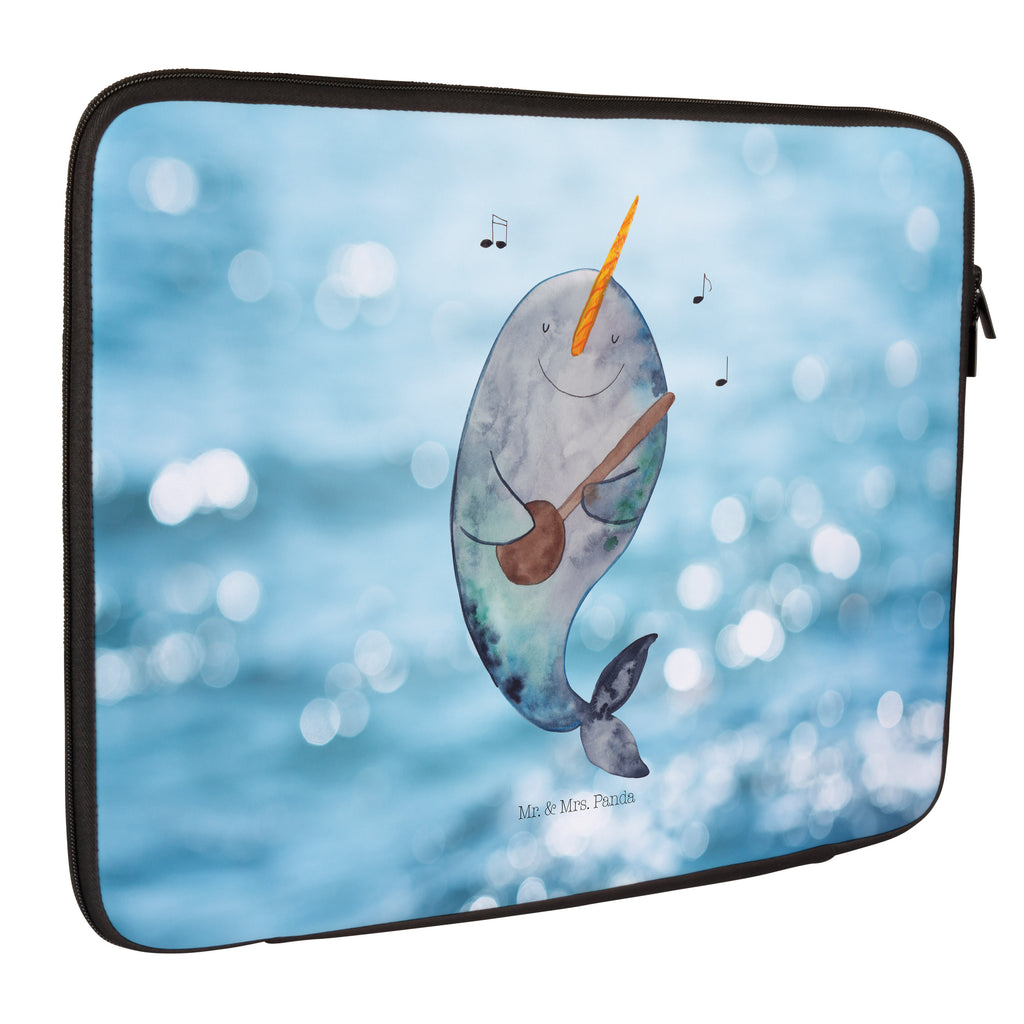33 x 42 Notebook Tasche Narwal Gitarre Notebook Tasche, Laptop, Computertasche, Tasche, Schutzhülle, Meerestiere, Meer, Urlaub, Narwal, Wal, Tanzen, Probleme, Problemlösung, Frust, Gespräche, Gitarre
