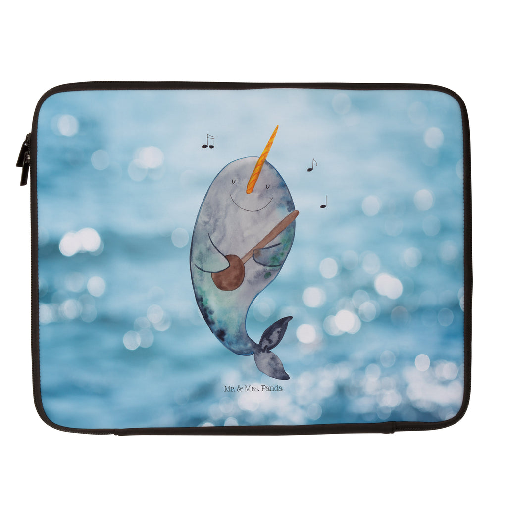 33 x 42 Notebook Tasche Narwal Gitarre Notebook Tasche, Laptop, Computertasche, Tasche, Schutzhülle, Meerestiere, Meer, Urlaub, Narwal, Wal, Tanzen, Probleme, Problemlösung, Frust, Gespräche, Gitarre