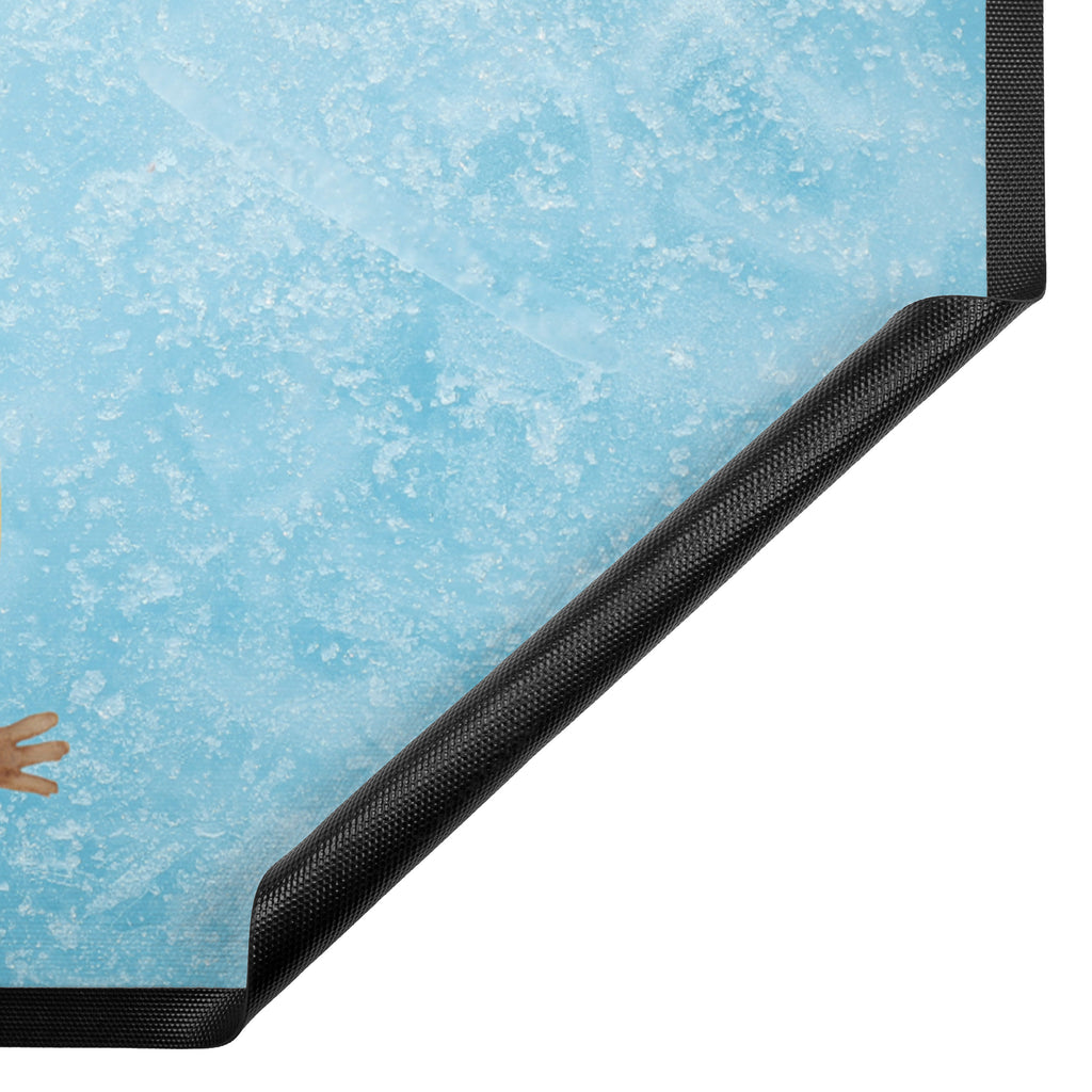 Fußmatte Pinguin Blumenkranz Türvorleger, Schmutzmatte, Fußabtreter, Matte, Schmutzfänger, Fußabstreifer, Schmutzfangmatte, Türmatte, Motivfußmatte, Haustürmatte, Vorleger, Pinguin, Pinguine, Blumenkranz, Universum, Leben, Wünsche, Ziele, Lebensziele, Motivation, Lebenslust, Liebeskummer, Geschenkidee