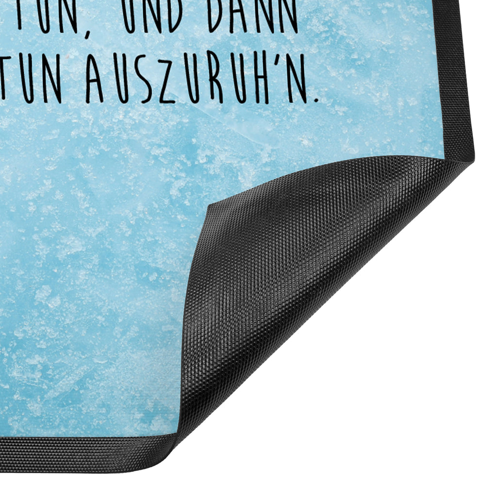 Fußmatte Pinguin Buch