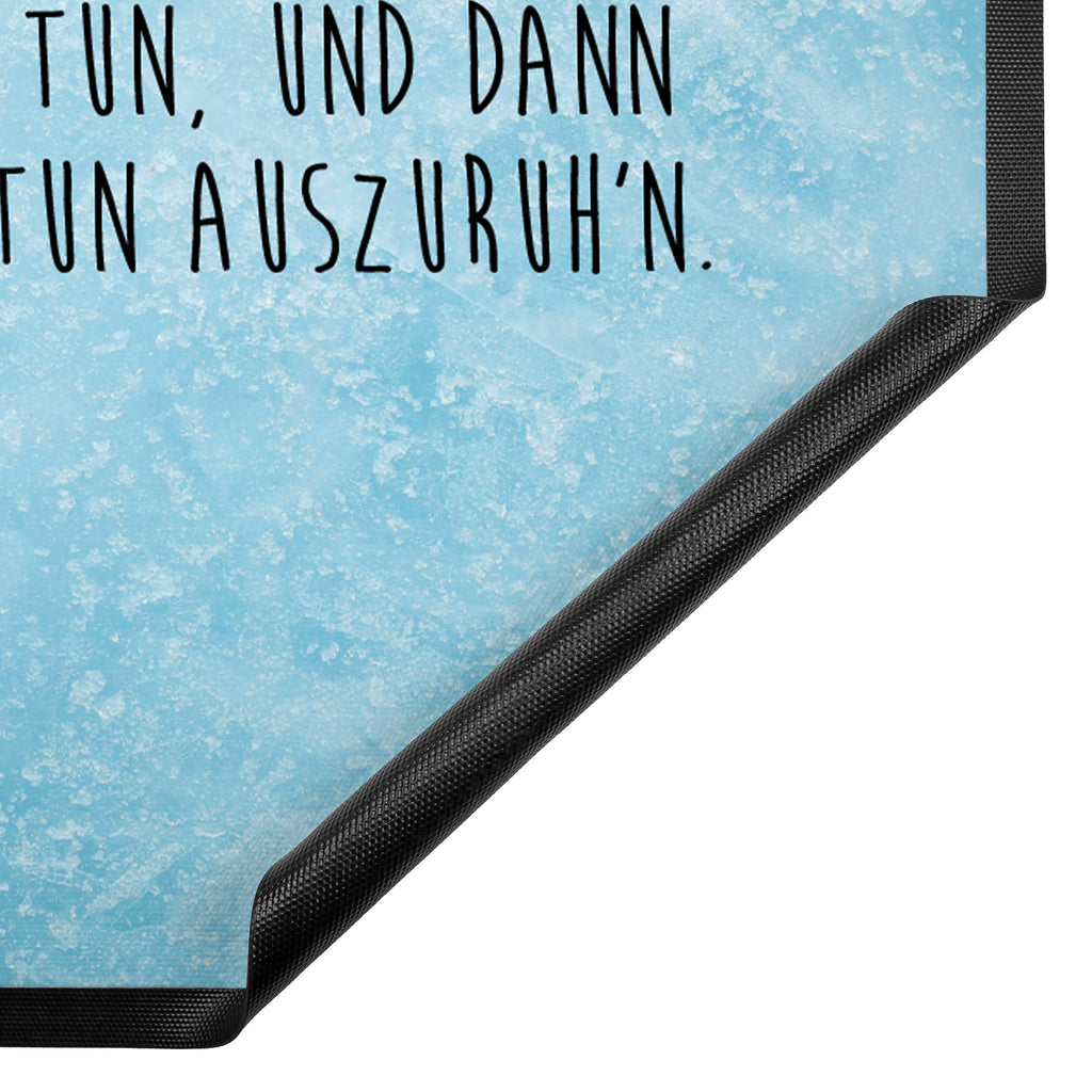Fußmatte Pinguin Buch