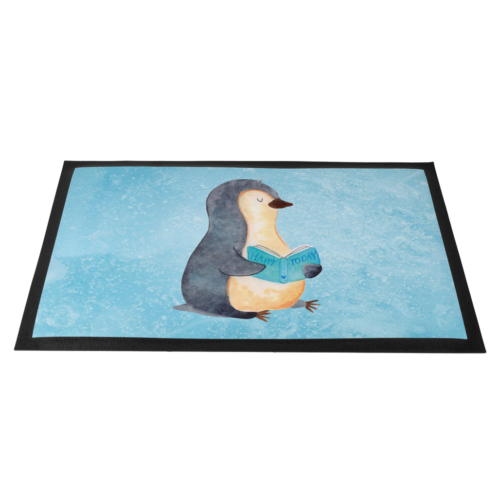 Fußmatte Pinguin Buch