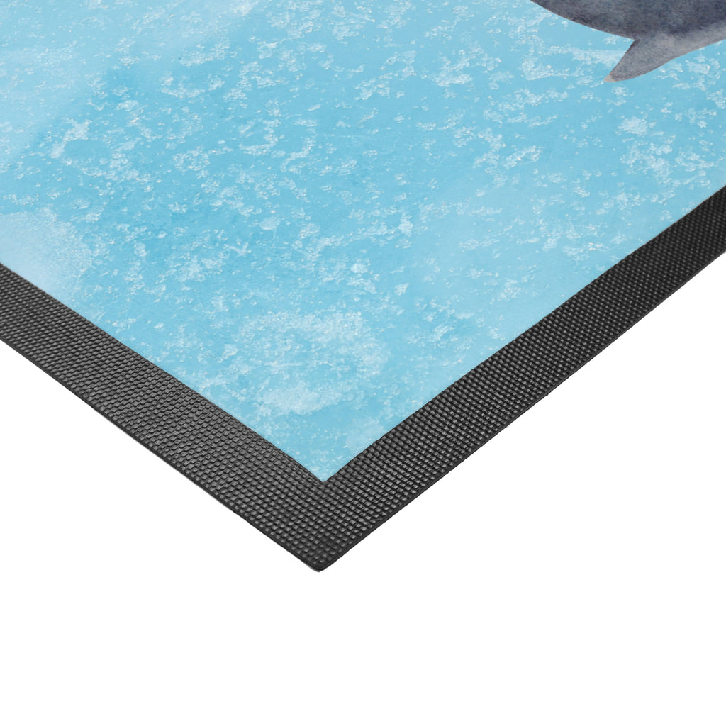 Fußmatte Pinguin Buch