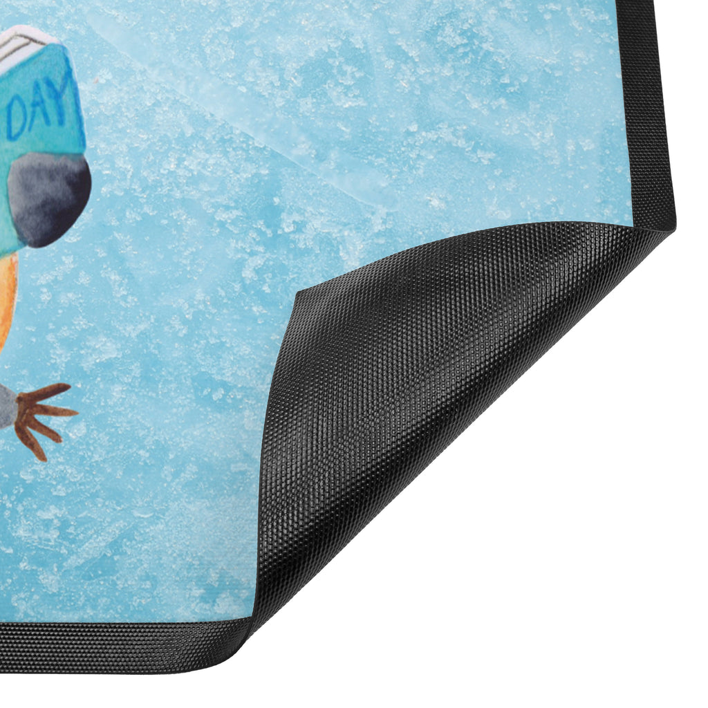 Fußmatte Pinguin Buch