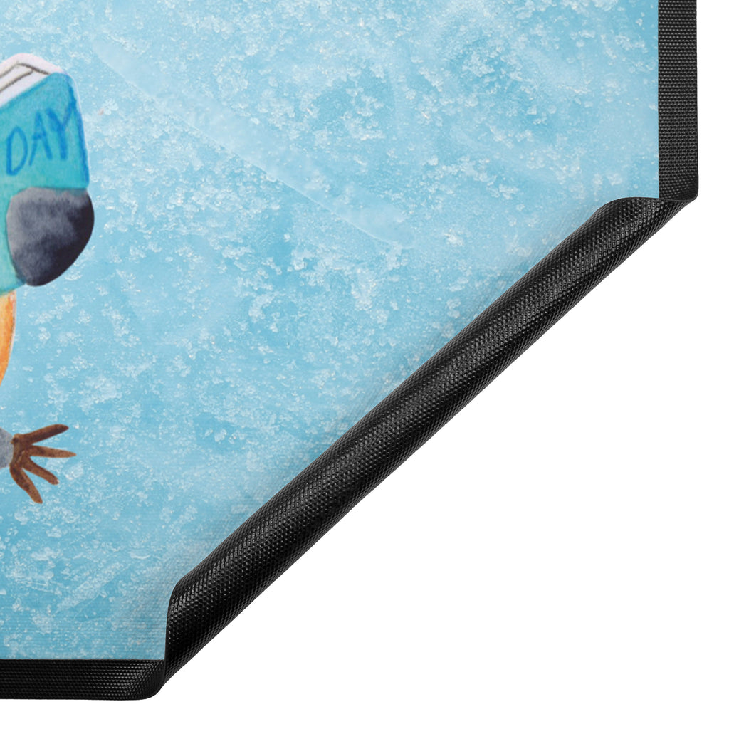 Fußmatte Pinguin Buch