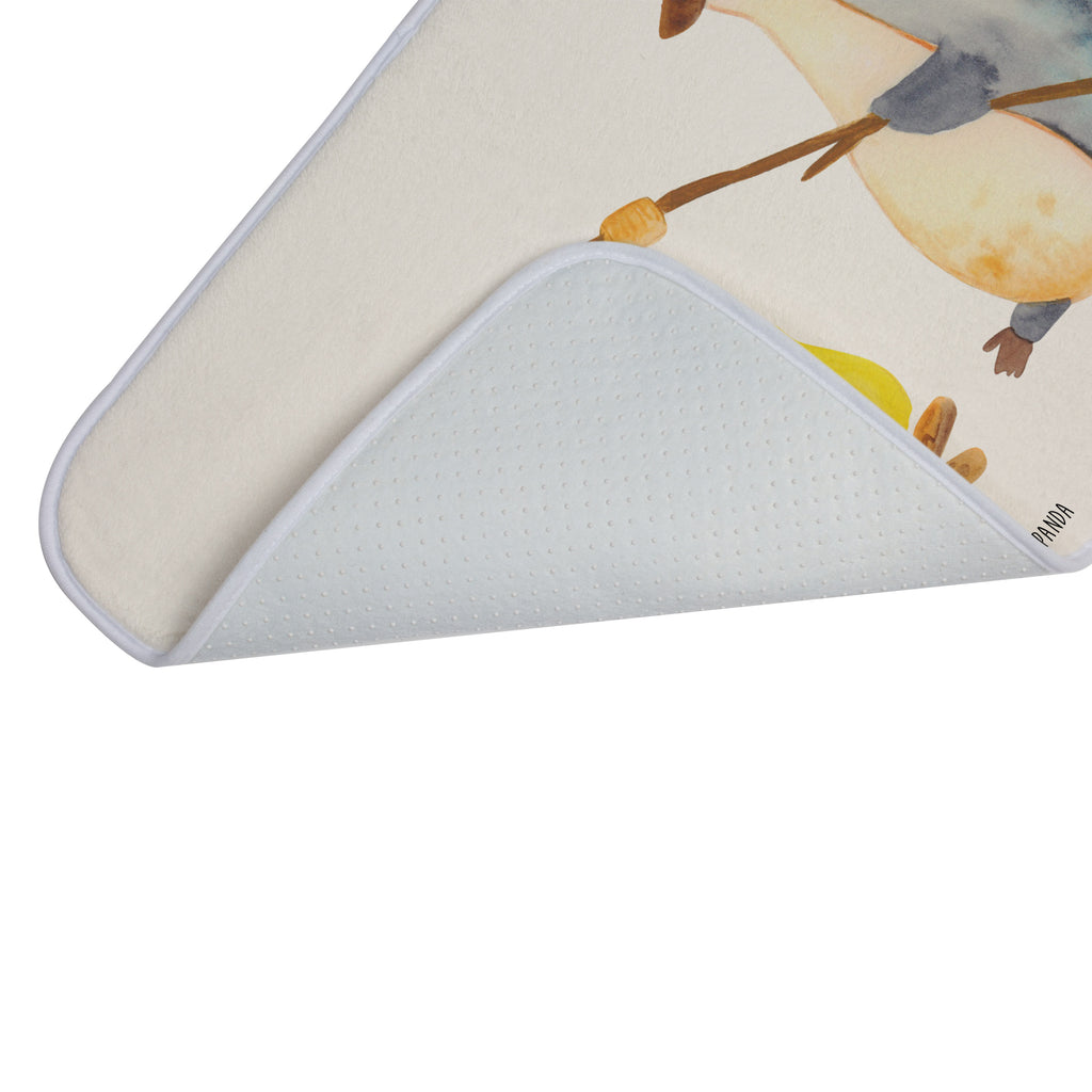 Badvorleger Pinguin Lagerfeuer Badematte, Badteppich, Duschvorleger, Badezimmerteppich, Badezimmermatte, Badvorleger, Duschmatte, Duschteppich, Pinguin, Maus, Pinguine, Lagerfeuer, Leben, Arbeit, Job, Motivation, Büro, Büroalltag, Lebensspruch, Lebensmotivation, Neustart, Liebe, grillen, Feuer, Marshmallows