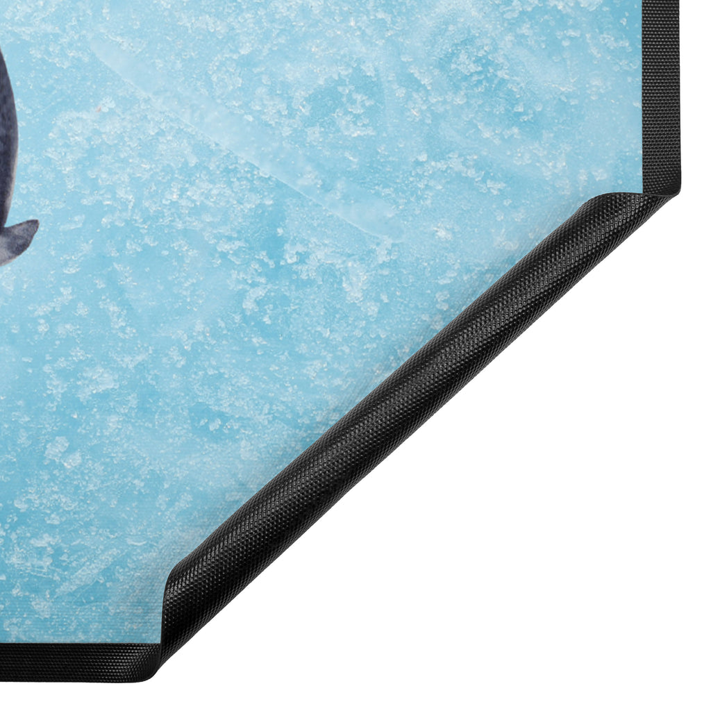 Fußmatte Pinguin Marienkäfer Türvorleger, Schmutzmatte, Fußabtreter, Matte, Schmutzfänger, Fußabstreifer, Schmutzfangmatte, Türmatte, Motivfußmatte, Haustürmatte, Vorleger, Pinguin, Pinguine, Marienkäfer, Liebe, Wunder, Glück, Freude, Lebensfreude