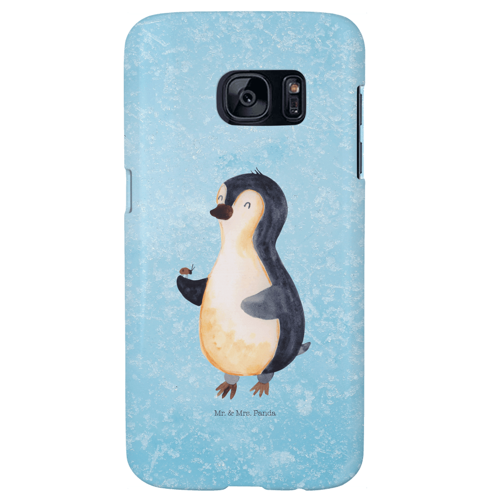 Samsung Galaxy S7 Handyhülle Pinguin Marienkäfer Handycover, Handyhülle, Cover, Handy, Hülle, Samsung, Samsung Galaxy S7, Pinguin, Pinguine, Marienkäfer, Liebe, Wunder, Glück, Freude, Lebensfreude