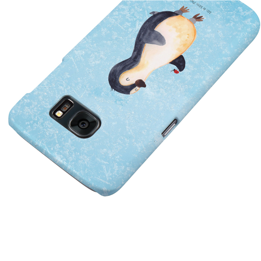 Samsung Galaxy S7 Handyhülle Pinguin Marienkäfer Handycover, Handyhülle, Cover, Handy, Hülle, Samsung, Samsung Galaxy S7, Pinguin, Pinguine, Marienkäfer, Liebe, Wunder, Glück, Freude, Lebensfreude