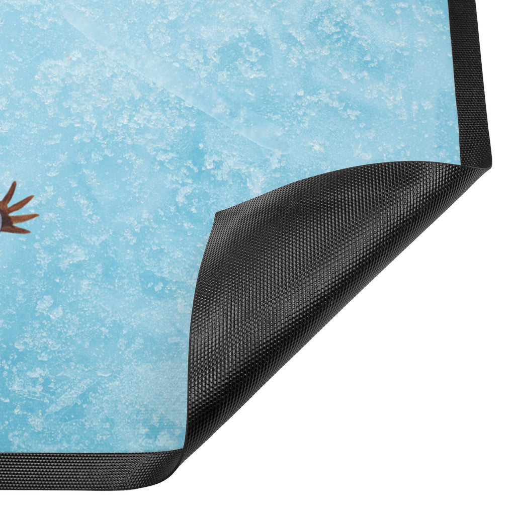 Fußmatte Pinguin marschierend Türvorleger, Schmutzmatte, Fußabtreter, Matte, Schmutzfänger, Fußabstreifer, Schmutzfangmatte, Türmatte, Motivfußmatte, Haustürmatte, Vorleger, Pinguin, Pinguine, Frühaufsteher, Langschläfer, Bruder, Schwester, Familie