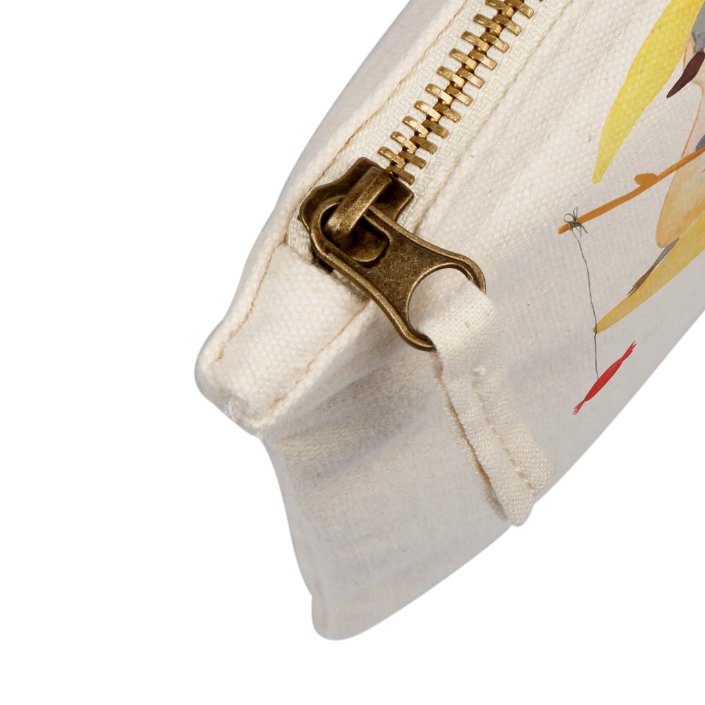 Schminktasche Pinguin Mond Schminktasche, Kosmetiktasche, Kosmetikbeutel, Stiftemäppchen, Etui, Federmappe, Makeup, XXL, Schminketui, Kosmetiketui, Schlamperetui, Pinguin, Pinguine, Spruch, schlafen, Nachtruhe, Einschlafen, Schlafzimmer, Schlafstörungen, Gästezimmer