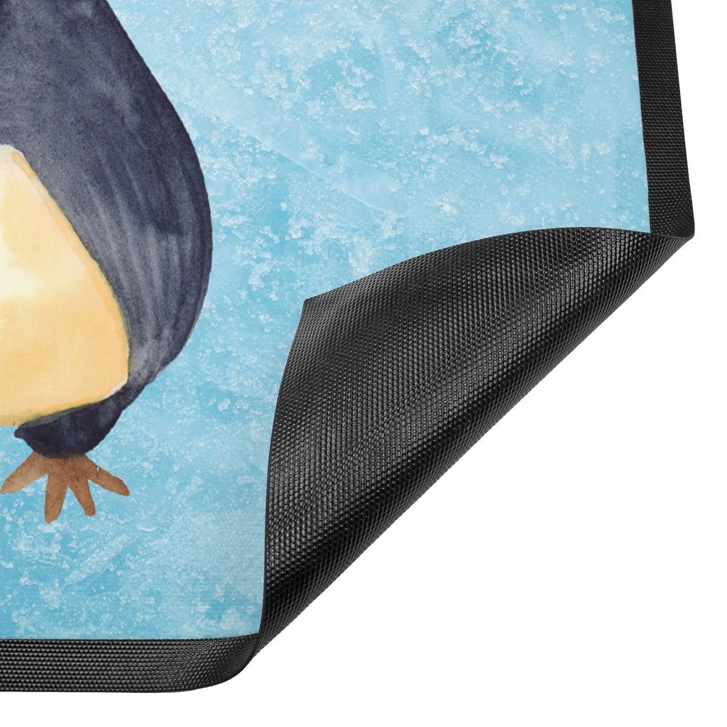 Fußmatte Pinguin umarmend Türvorleger, Schmutzmatte, Fußabtreter, Matte, Schmutzfänger, Fußabstreifer, Schmutzfangmatte, Türmatte, Motivfußmatte, Haustürmatte, Vorleger, Pinguin, Liebe, Liebespaar, Liebesbeweis, Liebesgeschenk, Verlobung, Jahrestag, Hochzeitstag, Hochzeit, Hochzeitsgeschenk