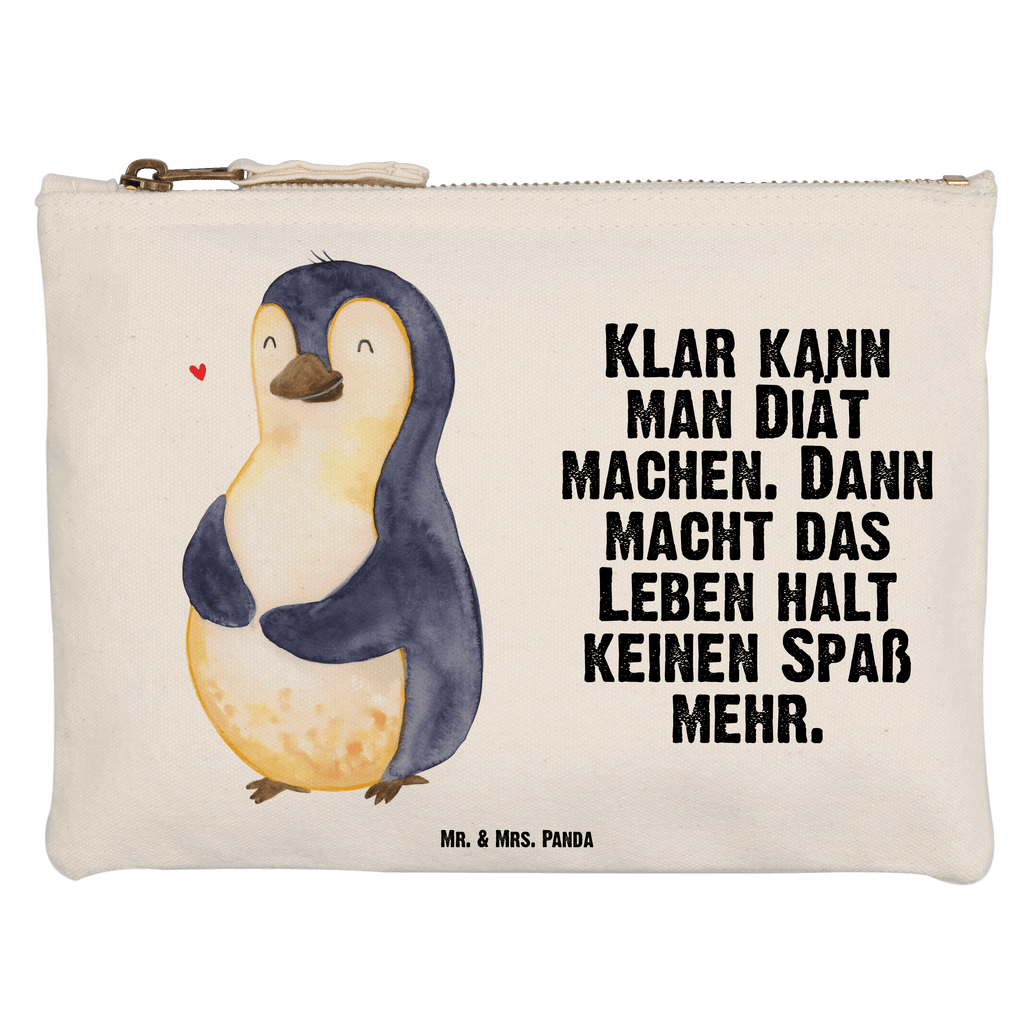Schminktasche Pinguin Diät Schminktasche, Kosmetiktasche, Kosmetikbeutel, Stiftemäppchen, Etui, Federmappe, Makeup, XXL, Schminketui, Kosmetiketui, Schlamperetui, Pinguin, Pinguine, Diät, Abnehmen, Abspecken, Gewicht, Motivation, Selbstliebe, Körperliebe, Selbstrespekt