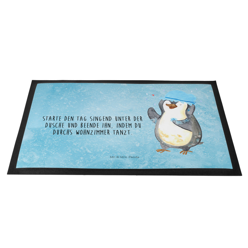Fußmatte Pinguin duscht