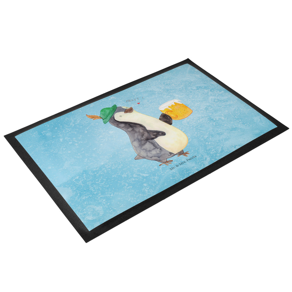 Fußmatte Pinguin Bier Türvorleger, Schmutzmatte, Fußabtreter, Matte, Schmutzfänger, Fußabstreifer, Schmutzfangmatte, Türmatte, Motivfußmatte, Haustürmatte, Vorleger, Pinguin, Pinguine, Bier, Oktoberfest