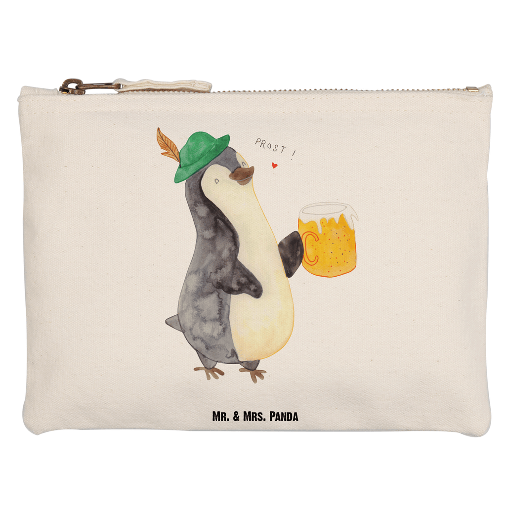 Schminktasche Pinguin Bier Schminktasche, Kosmetiktasche, Kosmetikbeutel, Stiftemäppchen, Etui, Federmappe, Makeup, XXL, Schminketui, Kosmetiketui, Schlamperetui, Pinguin, Pinguine, Bier, Oktoberfest