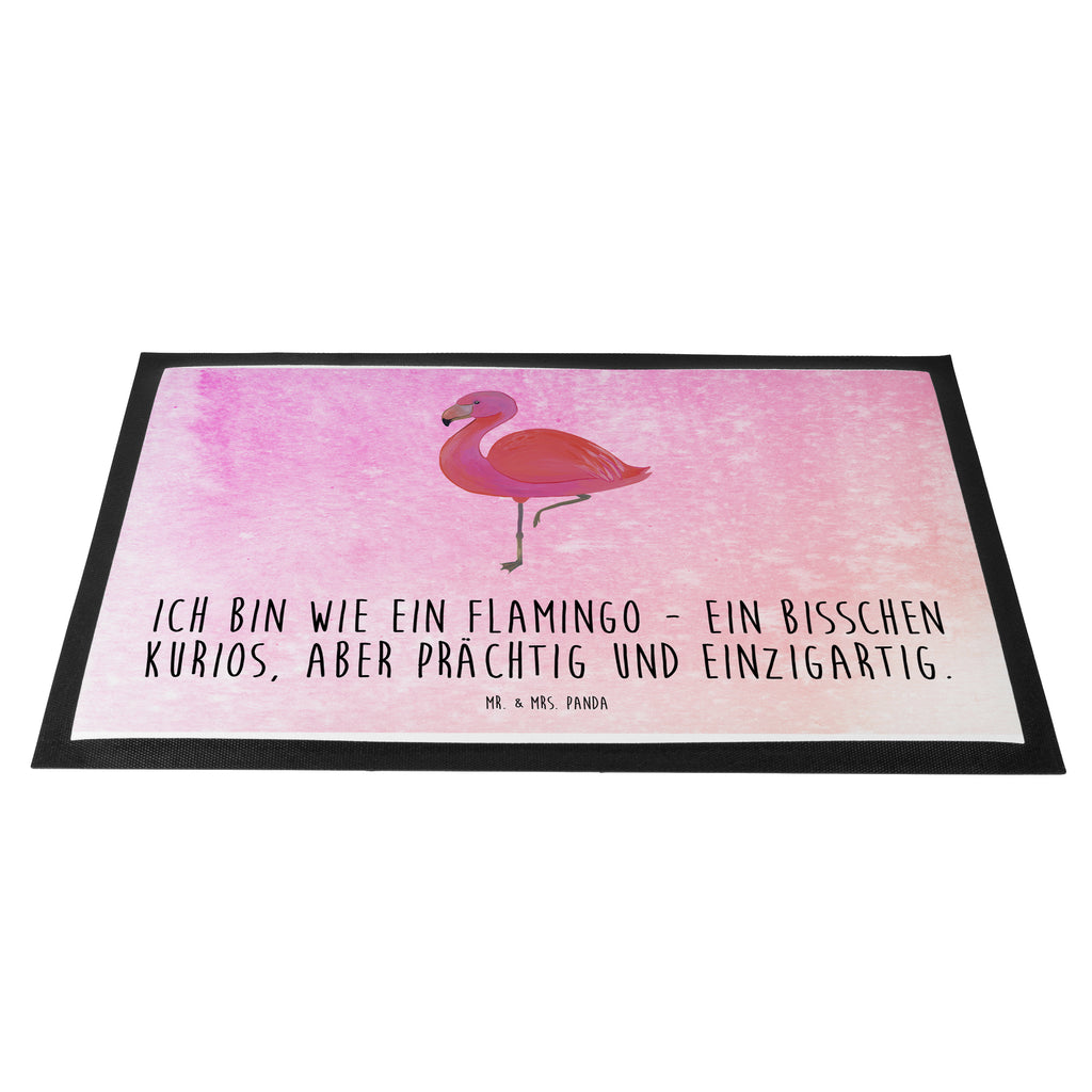 Fußmatte Flamingo classic Flamingo, Einzigartig, Selbstliebe, Stolz, ich, für mich, Spruch, Freundin, Freundinnen, Außenseiter, Sohn, Tochter, Geschwister Türvorleger, Schmutzmatte, Fußabtreter, Matte, Schmutzfänger, Fußabstreifer, Schmutzfangmatte, Türmatte, Motivfußmatte,  Haustürmatte, Vorleger  Flamingo