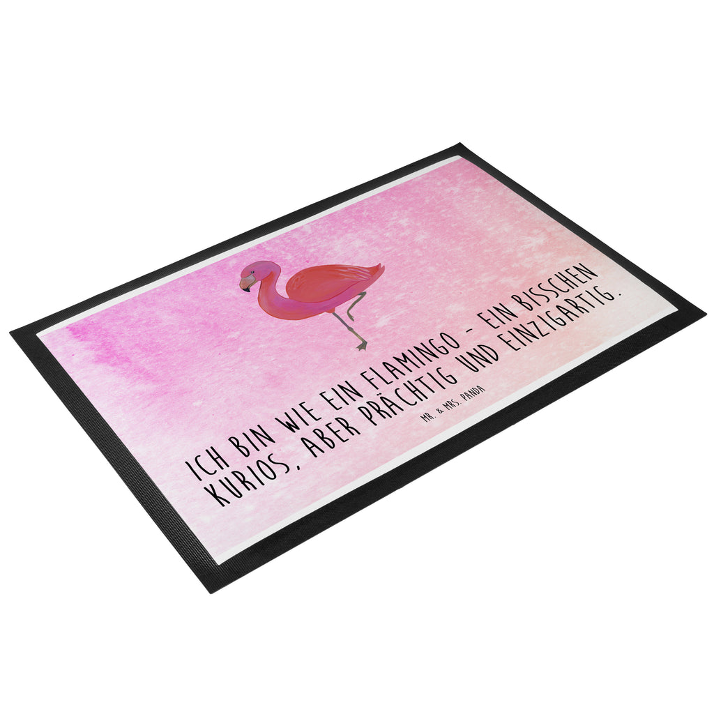 Fußmatte Flamingo classic Flamingo, Einzigartig, Selbstliebe, Stolz, ich, für mich, Spruch, Freundin, Freundinnen, Außenseiter, Sohn, Tochter, Geschwister Türvorleger, Schmutzmatte, Fußabtreter, Matte, Schmutzfänger, Fußabstreifer, Schmutzfangmatte, Türmatte, Motivfußmatte,  Haustürmatte, Vorleger  Flamingo