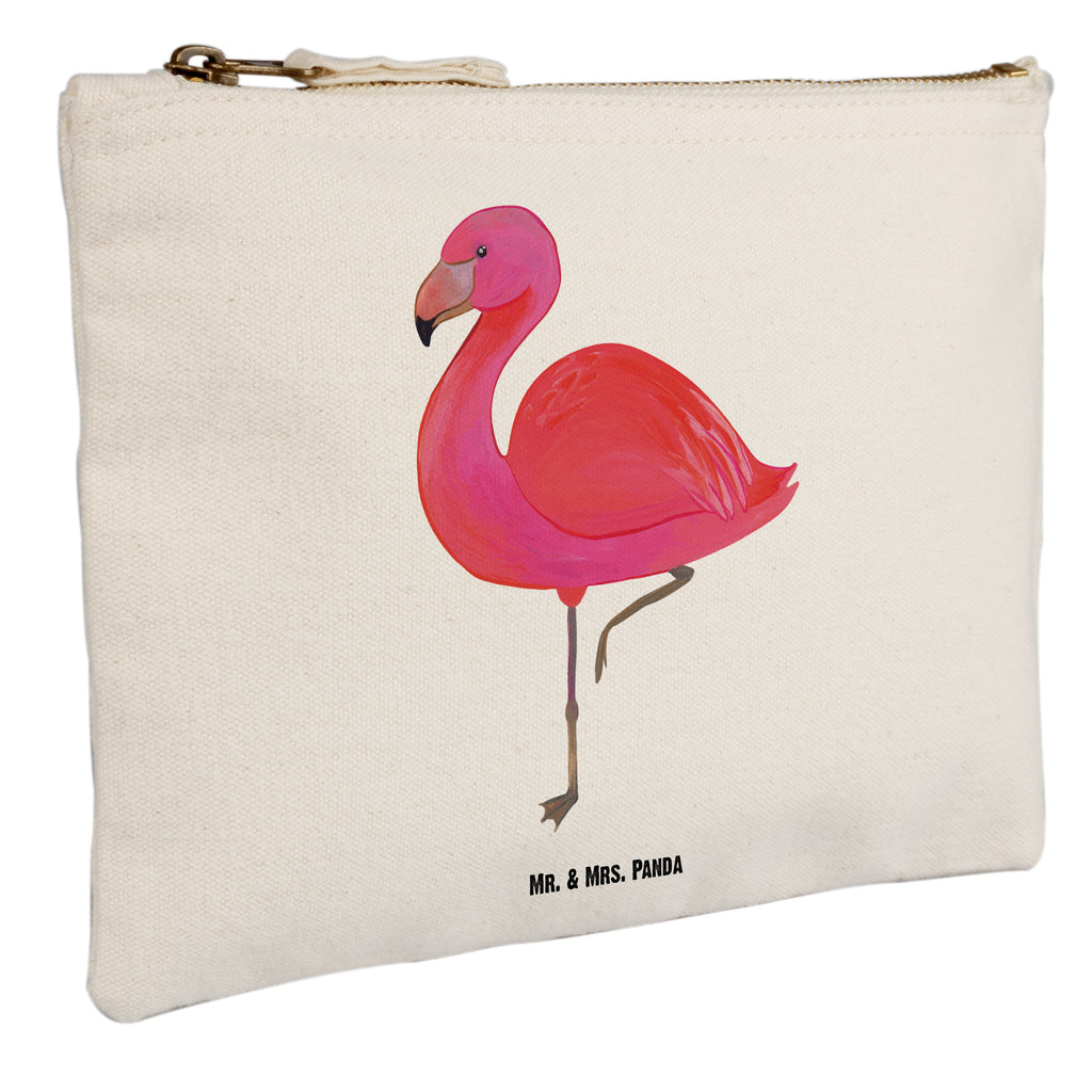 Schminktasche Flamingo classic Schminktasche, Kosmetiktasche, Kosmetikbeutel, Stiftemäppchen, Etui, Federmappe, Makeup, XXL, Schminketui, Kosmetiketui, Schlamperetui, Flamingo, Einzigartig, Selbstliebe, Stolz, ich, für mich, Spruch, Freundin, Freundinnen, Außenseiter, Sohn, Tochter, Geschwister