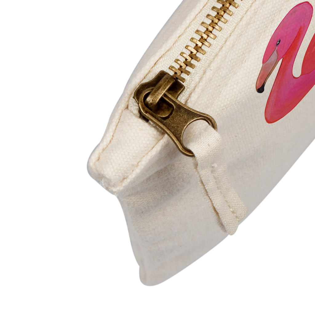 Schminktasche Flamingo classic Schminktasche, Kosmetiktasche, Kosmetikbeutel, Stiftemäppchen, Etui, Federmappe, Makeup, XXL, Schminketui, Kosmetiketui, Schlamperetui, Flamingo, Einzigartig, Selbstliebe, Stolz, ich, für mich, Spruch, Freundin, Freundinnen, Außenseiter, Sohn, Tochter, Geschwister
