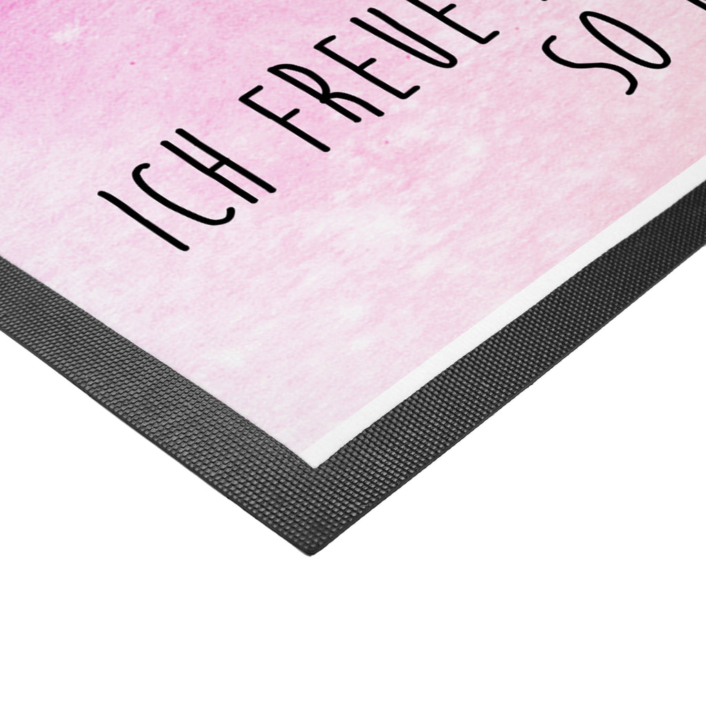 Fußmatte Flamingo stolz Flamingo, stolz, Freude, Selbstliebe, Selbstakzeptanz, Freundin, beste Freundin, Tochter, Mama, Schwester, Türvorleger, Schmutzmatte, Fußabtreter, Matte, Schmutzfänger, Fußabstreifer, Schmutzfangmatte, Türmatte, Motivfußmatte,  Haustürmatte, Vorleger  Flamingo