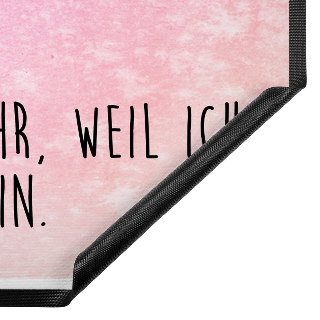 Fußmatte Flamingo stolz Flamingo, stolz, Freude, Selbstliebe, Selbstakzeptanz, Freundin, beste Freundin, Tochter, Mama, Schwester, Türvorleger, Schmutzmatte, Fußabtreter, Matte, Schmutzfänger, Fußabstreifer, Schmutzfangmatte, Türmatte, Motivfußmatte,  Haustürmatte, Vorleger  Flamingo