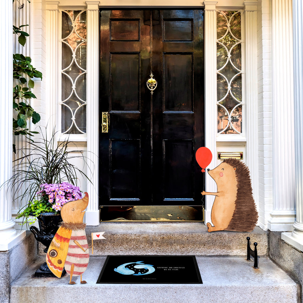 Fußmatte Sternzeichen Fische Türvorleger, Schmutzmatte, Fußabtreter, Matte, Schmutzfänger, Fußabstreifer, Schmutzfangmatte, Türmatte, Motivfußmatte, Haustürmatte, Vorleger, Tierkreiszeichen, Sternzeichen, Horoskop, Astrologie, Aszendent, Fisch, Fische Geschenk, Fische Sternzeichen, Fische Sternbild, Geschenk Februar, Geschenk März, Geburtstag Februar, Geburtstag März