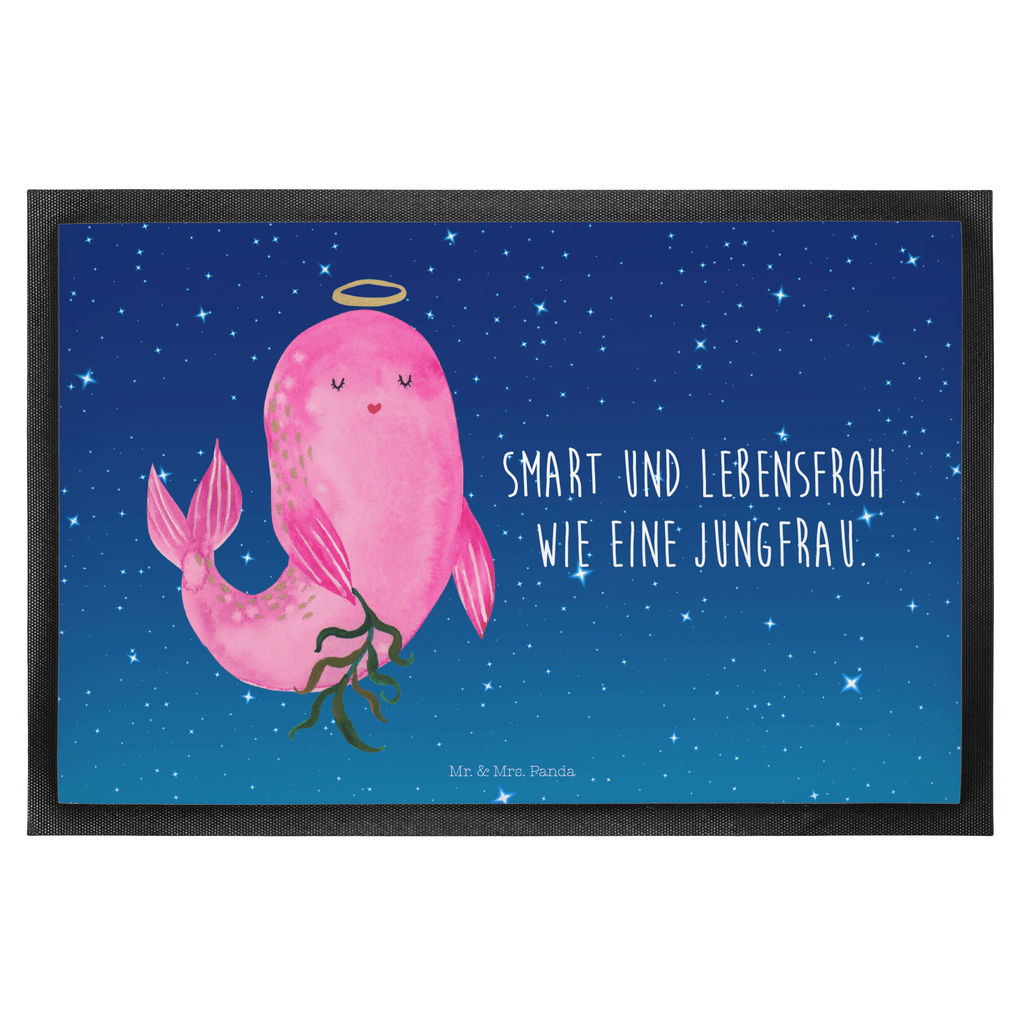 Fußmatte Sternzeichen Jungfrau Türvorleger, Schmutzmatte, Fußabtreter, Matte, Schmutzfänger, Fußabstreifer, Schmutzfangmatte, Türmatte, Motivfußmatte, Haustürmatte, Vorleger, Tierkreiszeichen, Sternzeichen, Horoskop, Astrologie, Aszendent, Jungfrau, Jungfer, Geschenk, Jungfrau Sternzeichen, Geschenk September, Geschenk August, Geburtstag September, Geburtstag August, Meerjungfrau