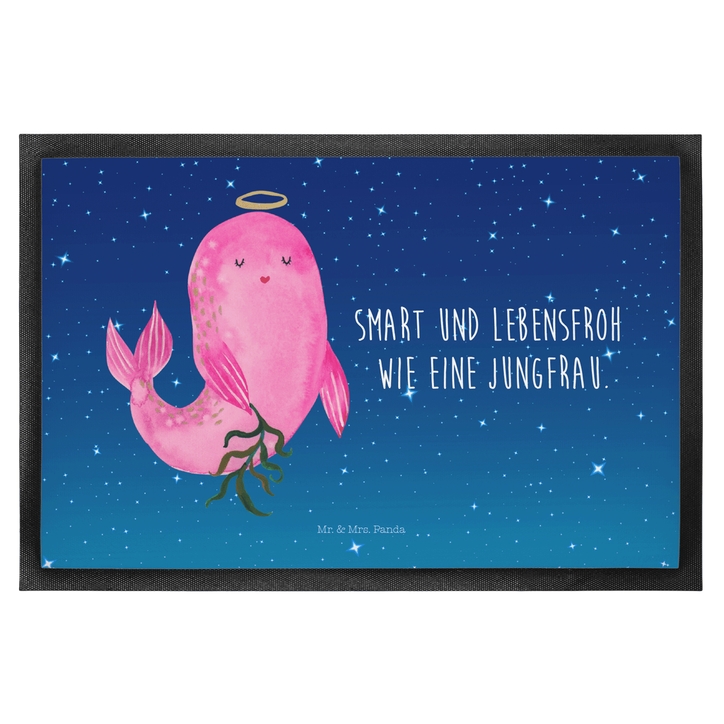 Fußmatte Sternzeichen Jungfrau Türvorleger, Schmutzmatte, Fußabtreter, Matte, Schmutzfänger, Fußabstreifer, Schmutzfangmatte, Türmatte, Motivfußmatte, Haustürmatte, Vorleger, Tierkreiszeichen, Sternzeichen, Horoskop, Astrologie, Aszendent, Jungfrau, Jungfer, Geschenk, Jungfrau Sternzeichen, Geschenk September, Geschenk August, Geburtstag September, Geburtstag August, Meerjungfrau