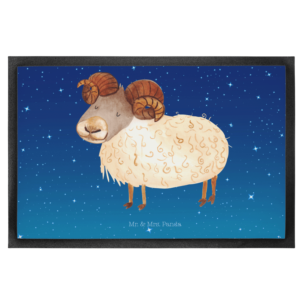 Fußmatte Sternzeichen Widder Türvorleger, Schmutzmatte, Fußabtreter, Matte, Schmutzfänger, Fußabstreifer, Schmutzfangmatte, Türmatte, Motivfußmatte, Haustürmatte, Vorleger, Tierkreiszeichen, Sternzeichen, Horoskop, Astrologie, Aszendent, Widder Geschenk, Widder Sternzeichen, Geschenk März, Geschenk April, Geburtstag März, Geburtstag April, Bock, Schafbock