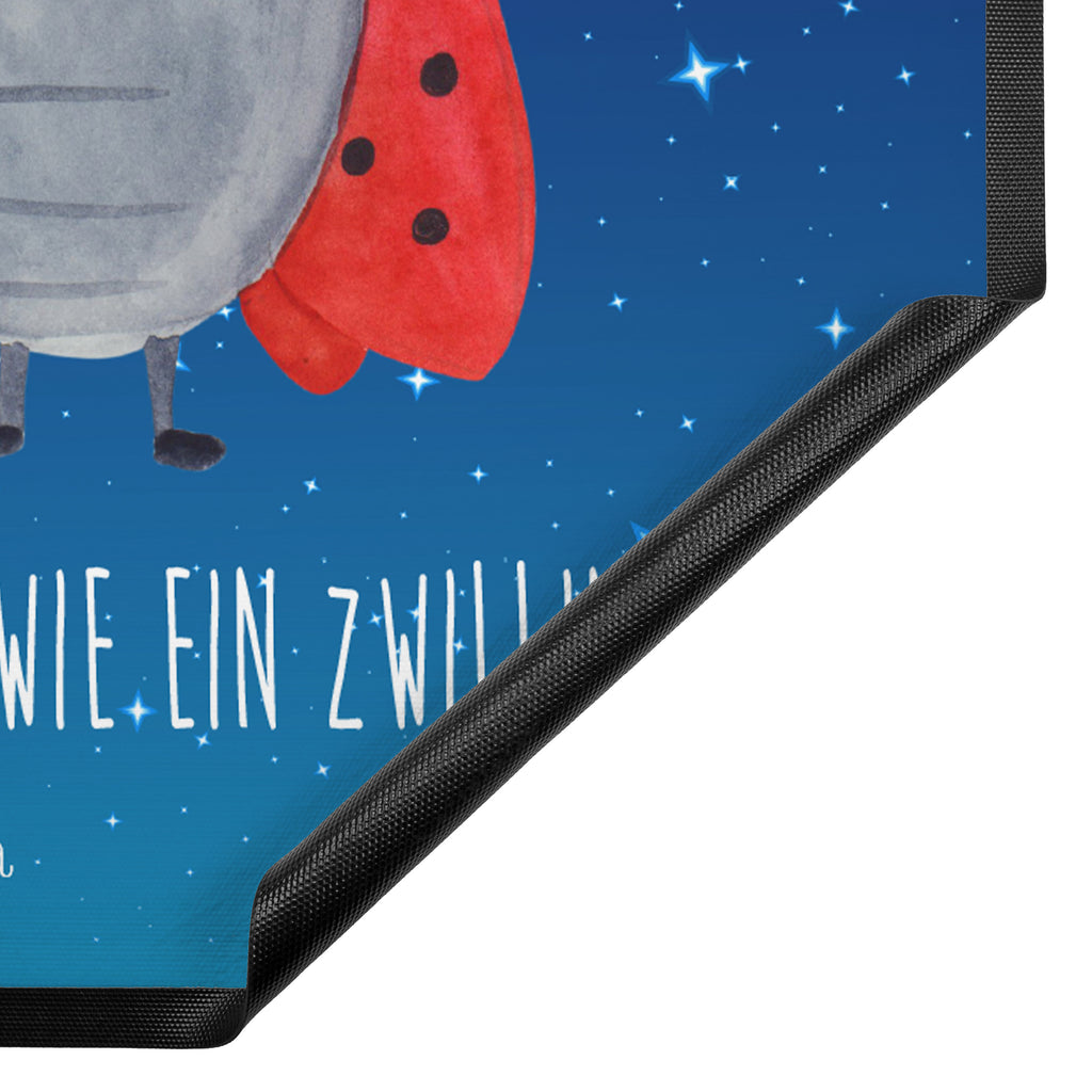 Fußmatte Sternzeichen Zwilling Türvorleger, Schmutzmatte, Fußabtreter, Matte, Schmutzfänger, Fußabstreifer, Schmutzfangmatte, Türmatte, Motivfußmatte, Haustürmatte, Vorleger, Tierkreiszeichen, Sternzeichen, Horoskop, Astrologie, Aszendent, Zwillinge, Zwilling Geschenk, Zwilling Sternzeichen, Geburtstag Mai, Geschenk Mai, Geschenk Juni, Marienkäfer, Glückskäfer, Zwillingsbruder, Zwillingsschwester